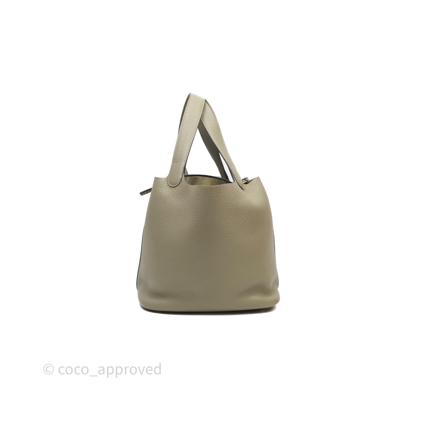 Hermès Picotin 22 Lock Sauge Gold Hardware