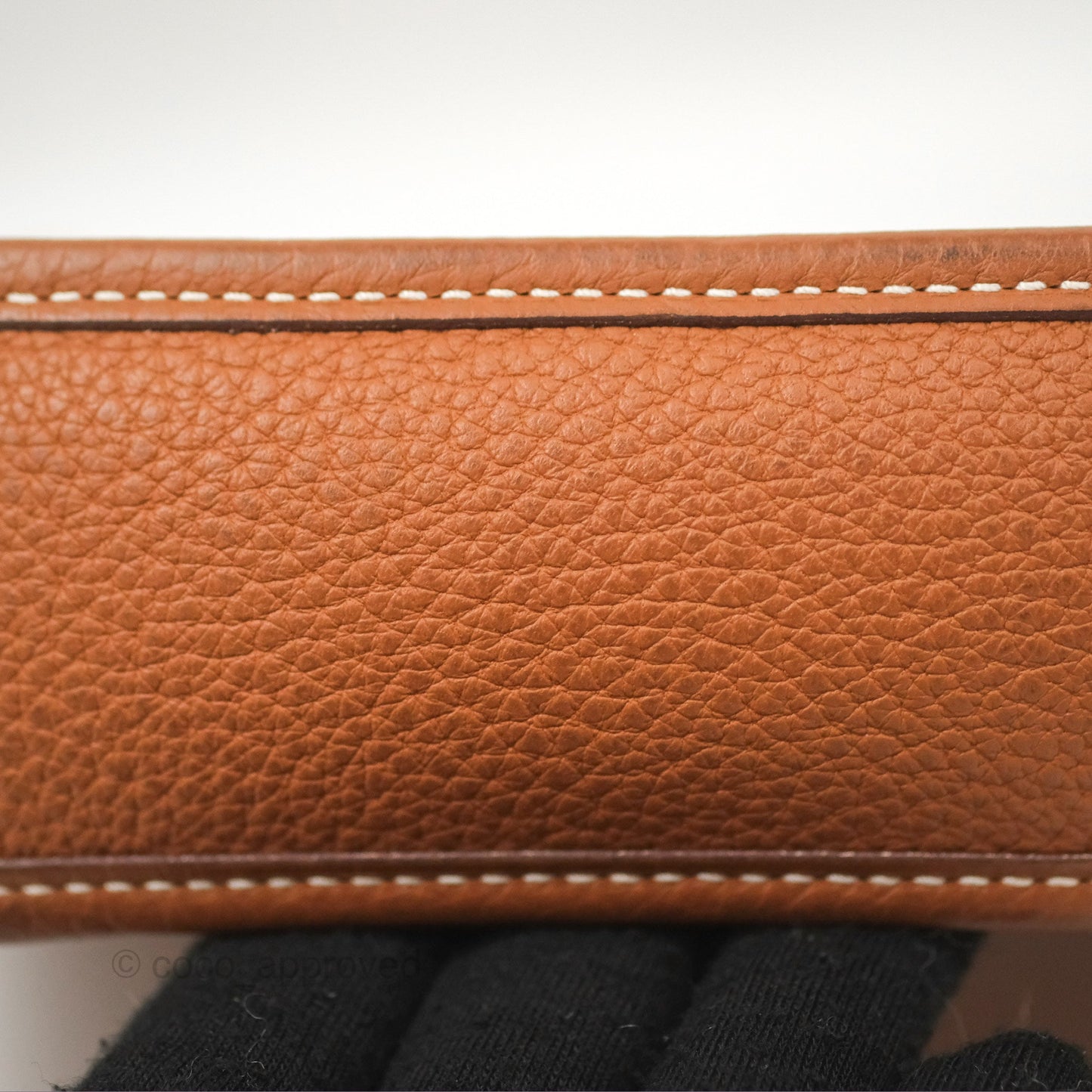 Hermès Mini Evelyne 16 Gold Clemence Gold Hardware