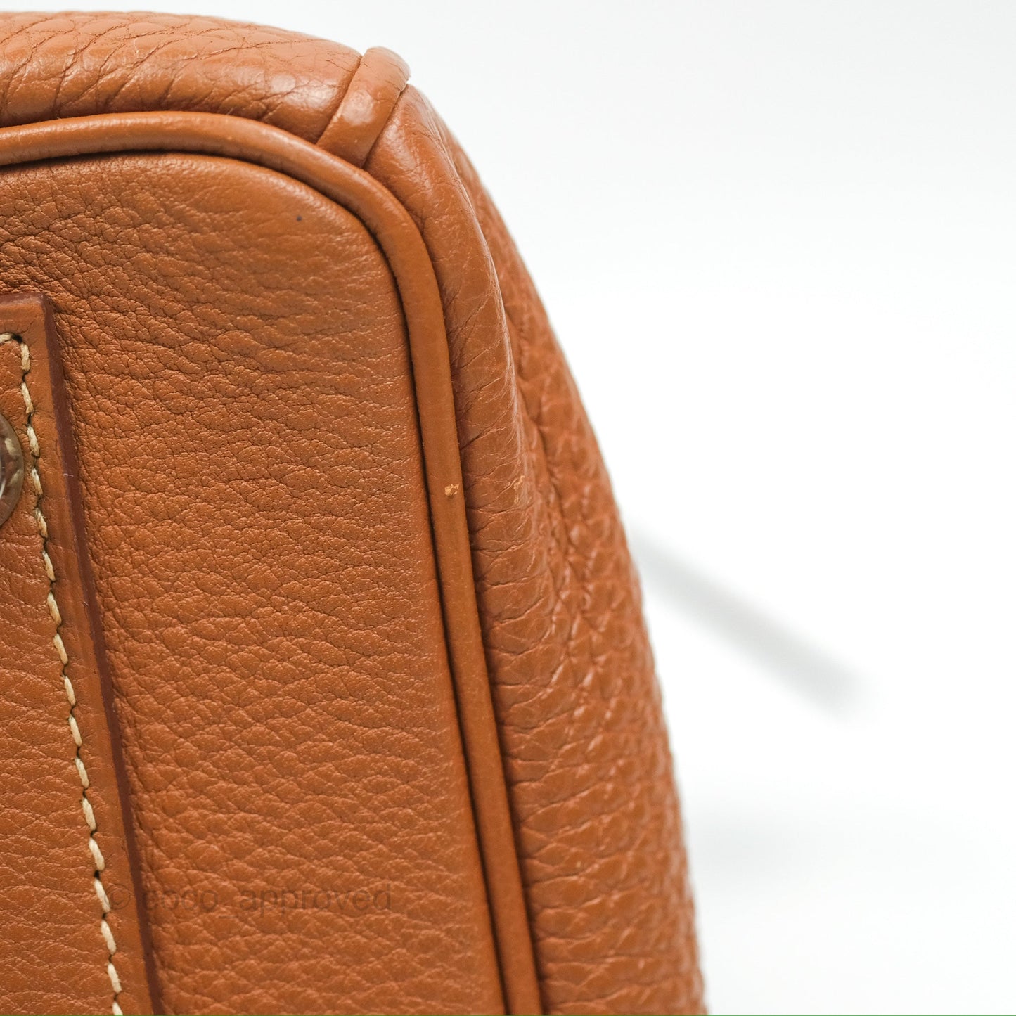 Hermès Birkin 30 Retourne Gold Clemence Palladium Hardware