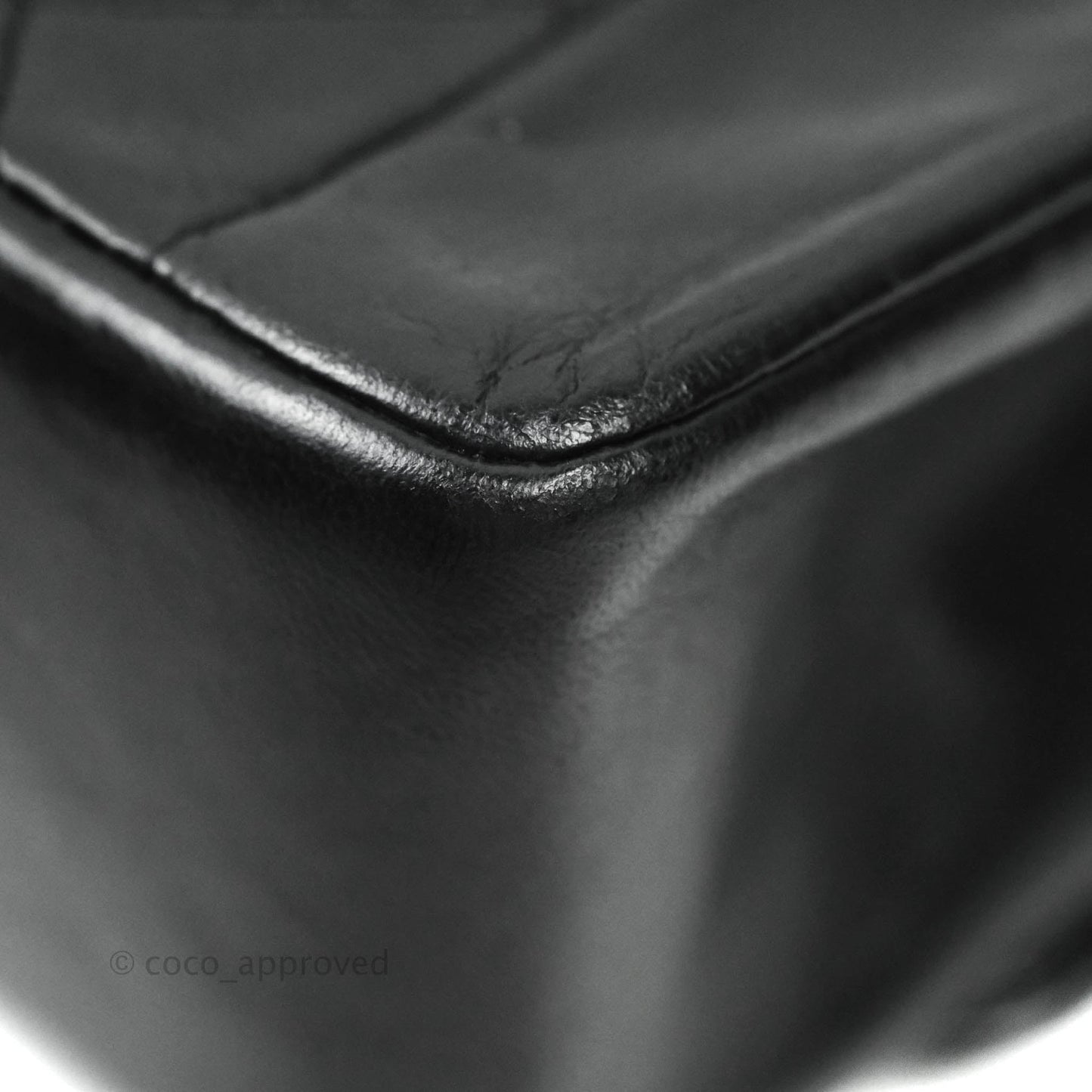 Chanel Black Quilted Lambskin Small Vintage Classic Diana Flap Bag