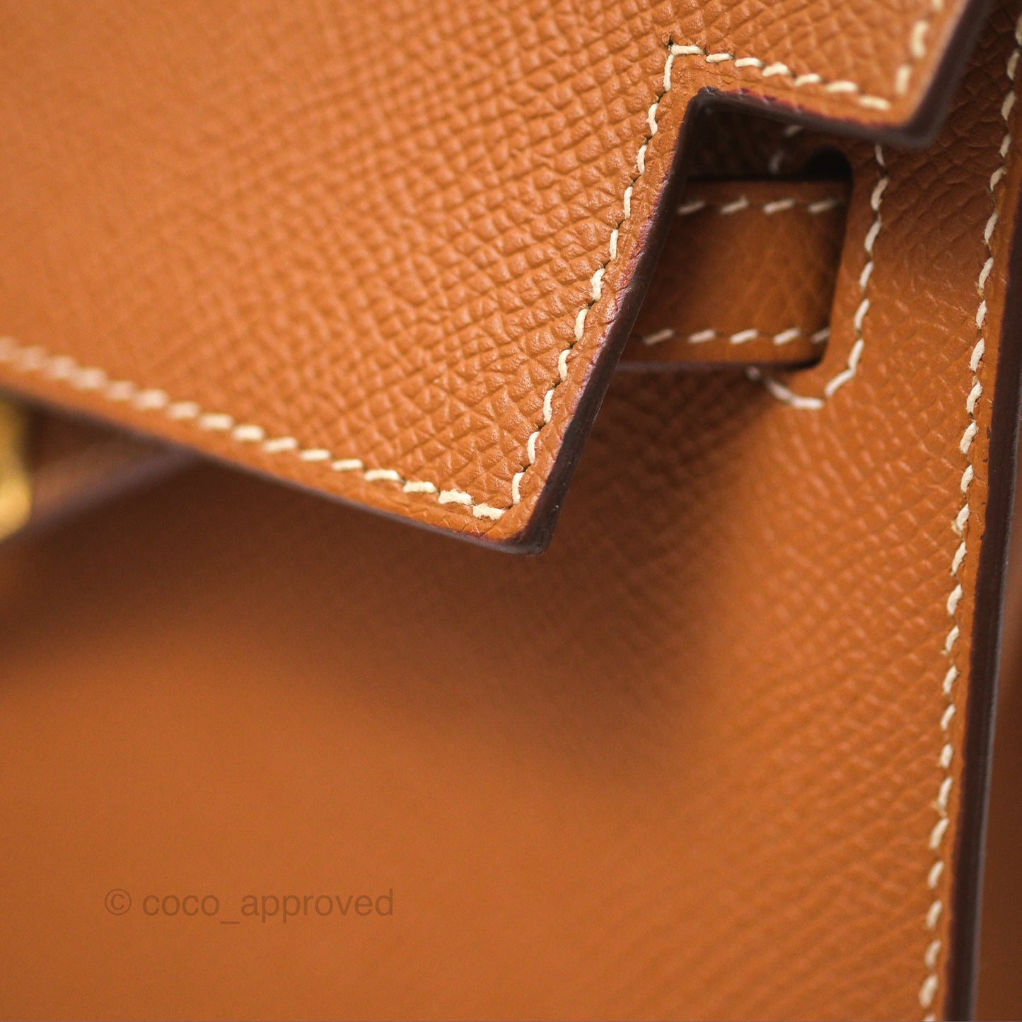 Hermès Kelly 25 Sellier Gold 37 Epsom Gold Hardware