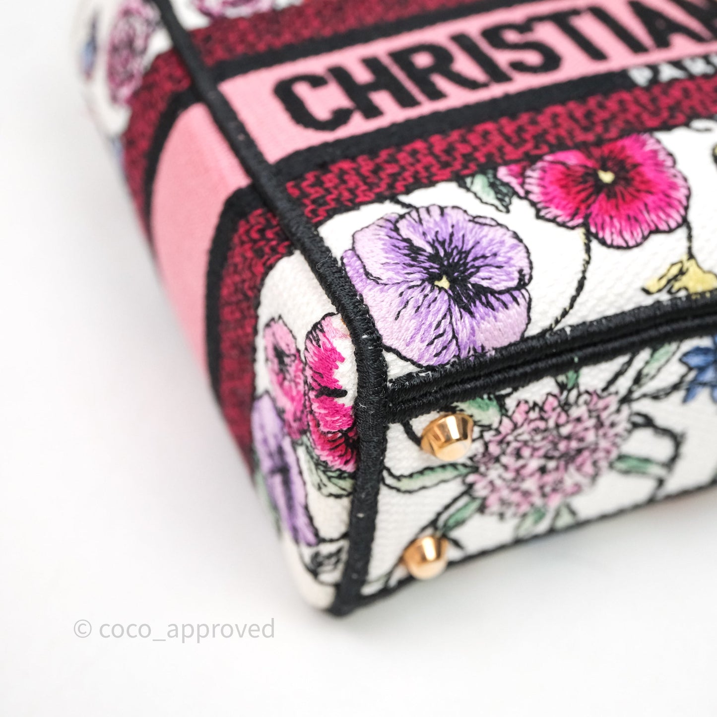 Christian Dior Mini Lady D-Lite Bag Florilegio Embroidered