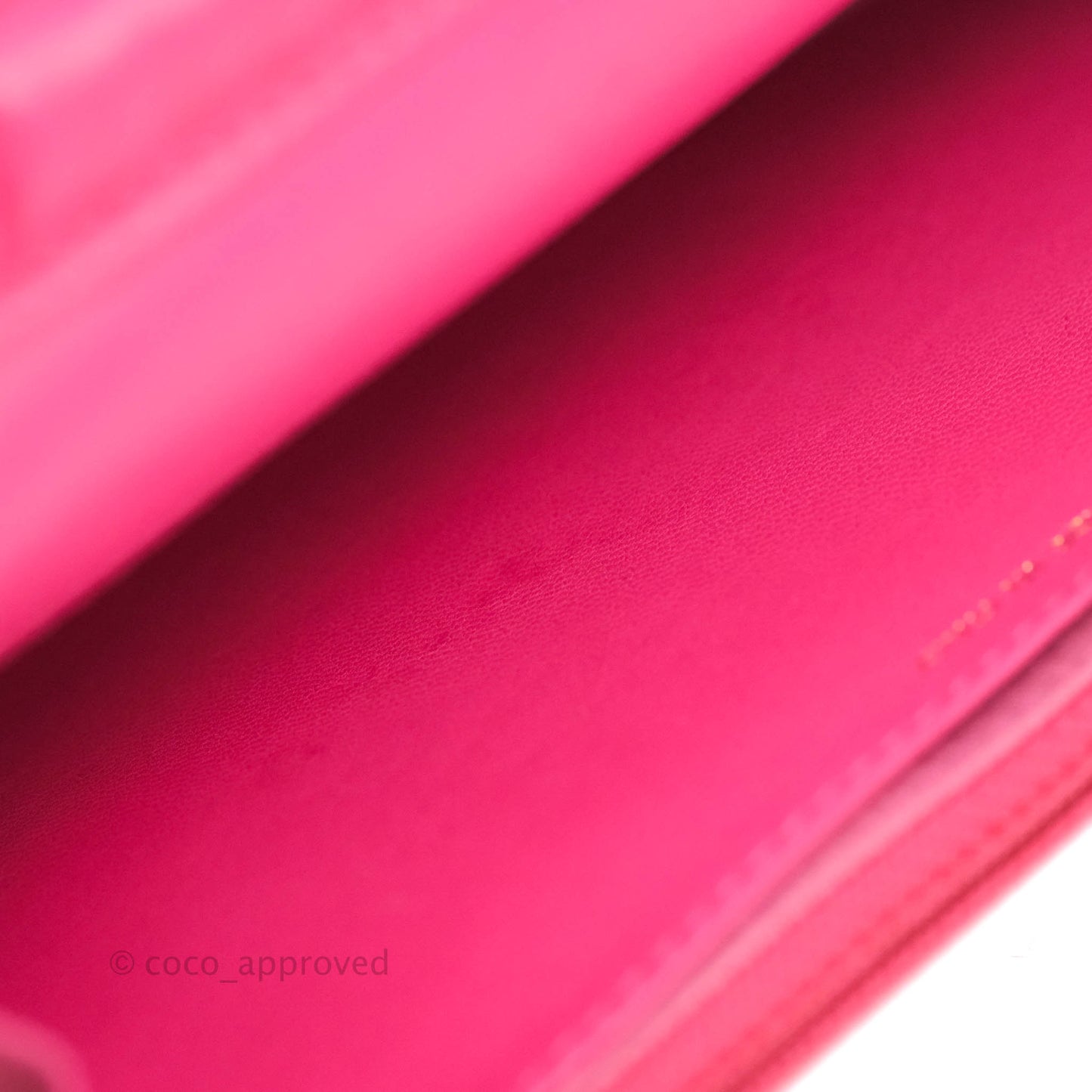 Chanel Quilted Wallet on Chain WOC Pink Lambskin Gold Hardware
