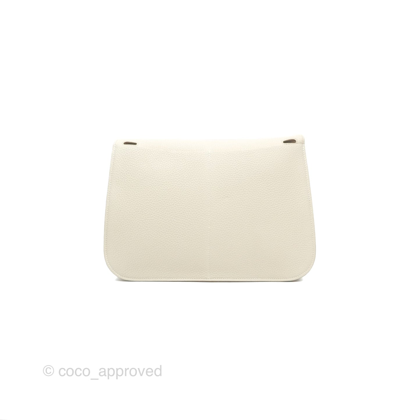 Hermès Halzan 31 Beton Clemence Gold Hardware
