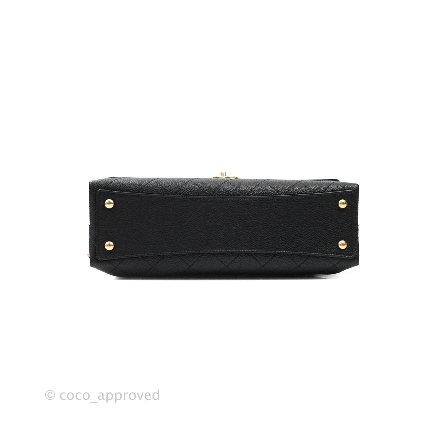 Chanel Chic Affinity Medium Grained Calfskin Black Aged Gold Hardware