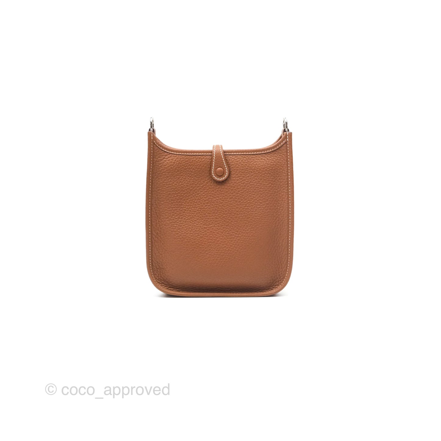 Hermès Mini Evelyne 16 Amazone Gold Clemence Palladium Hardware