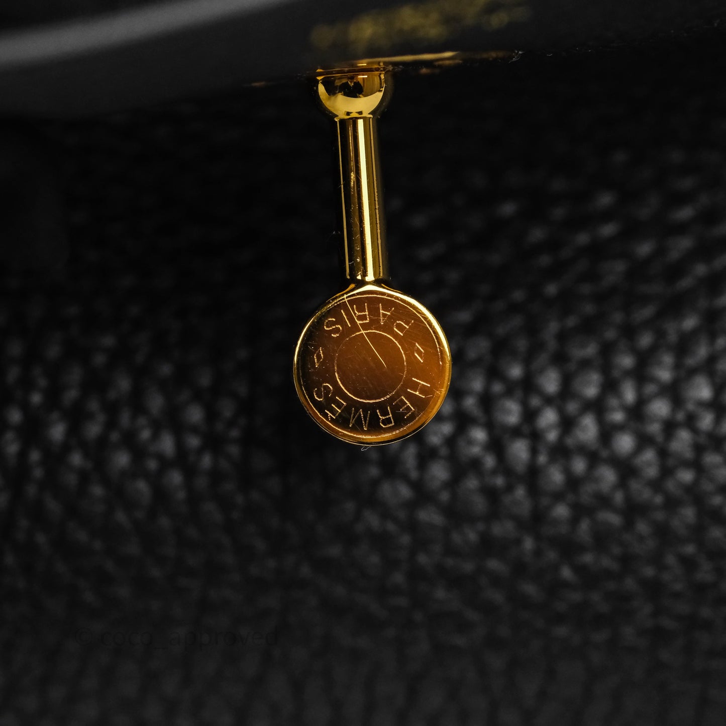 Hermès Lindy 30 Black Noir 89 Clemence Gold Hardware
