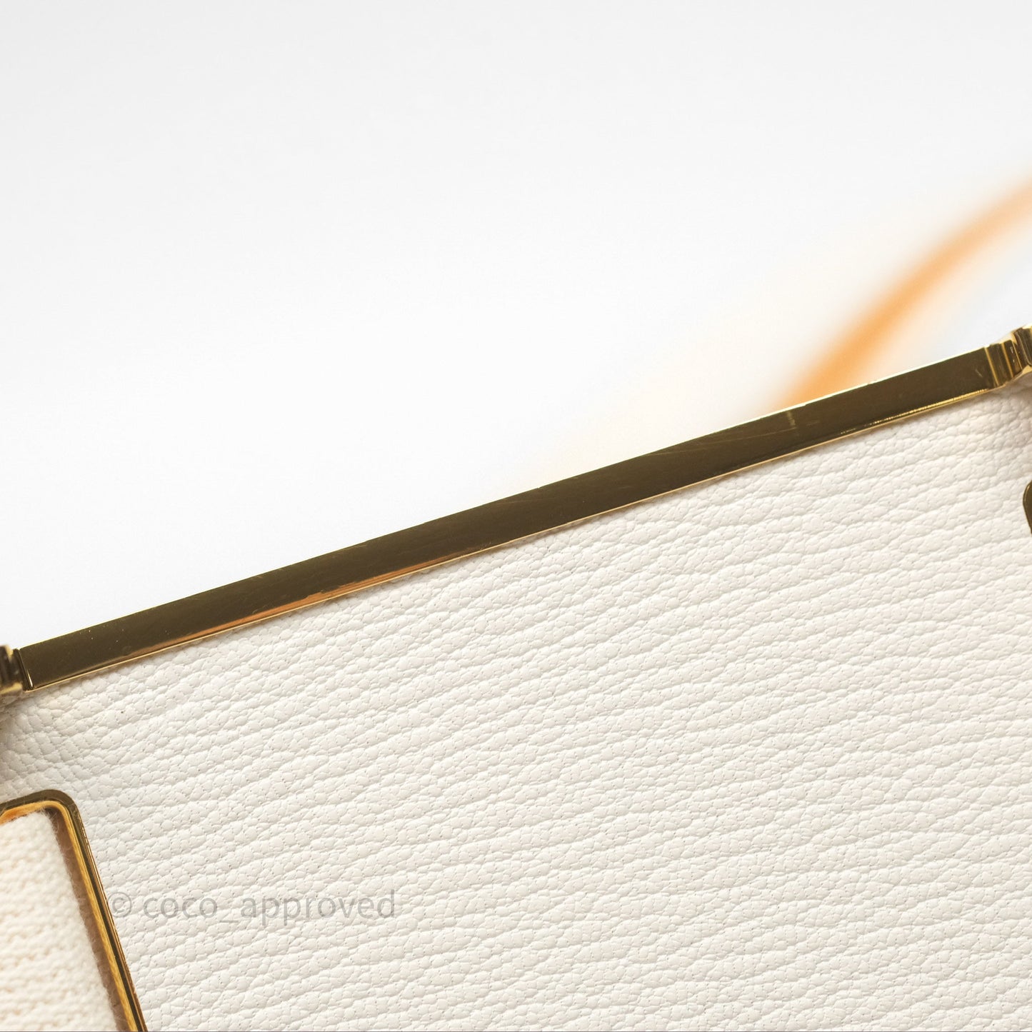 Hermès Geta Bag Nata I2 Chevre Mysore Gold Hardware