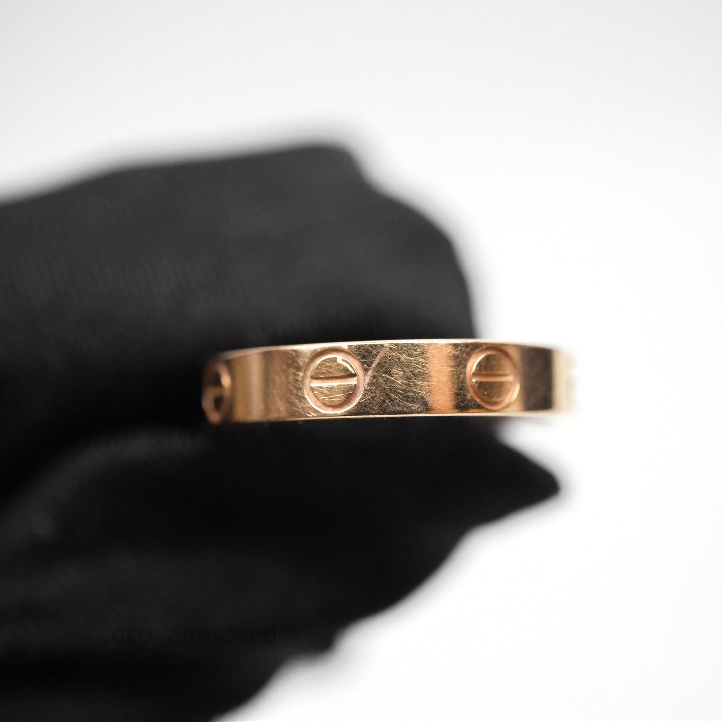 Cartier Love Ring Small Model Rose Gold