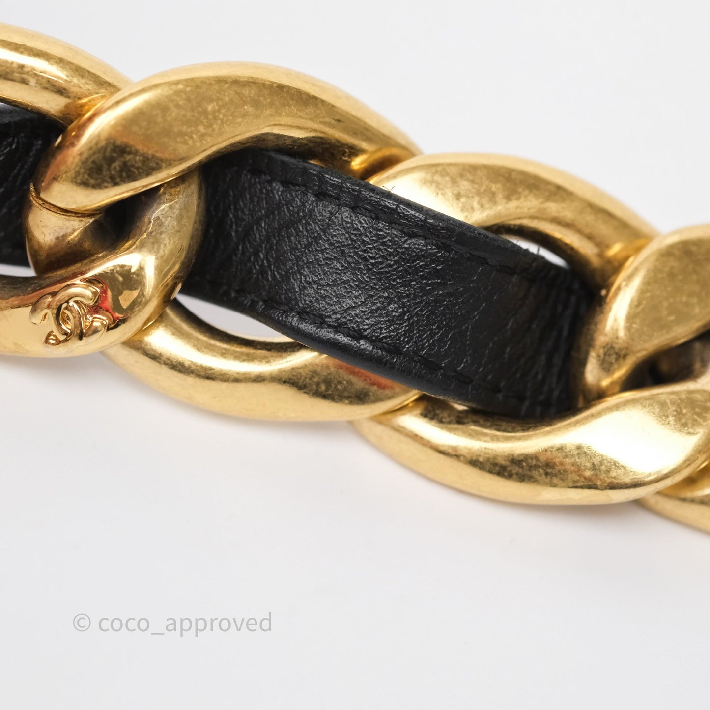 Chanel Small Funky Town Black Lambskin Aged Gold Hardware