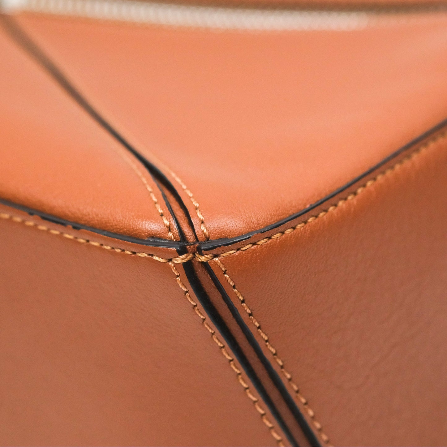 Loewe Small Puzzle Bag Tan Calfskin