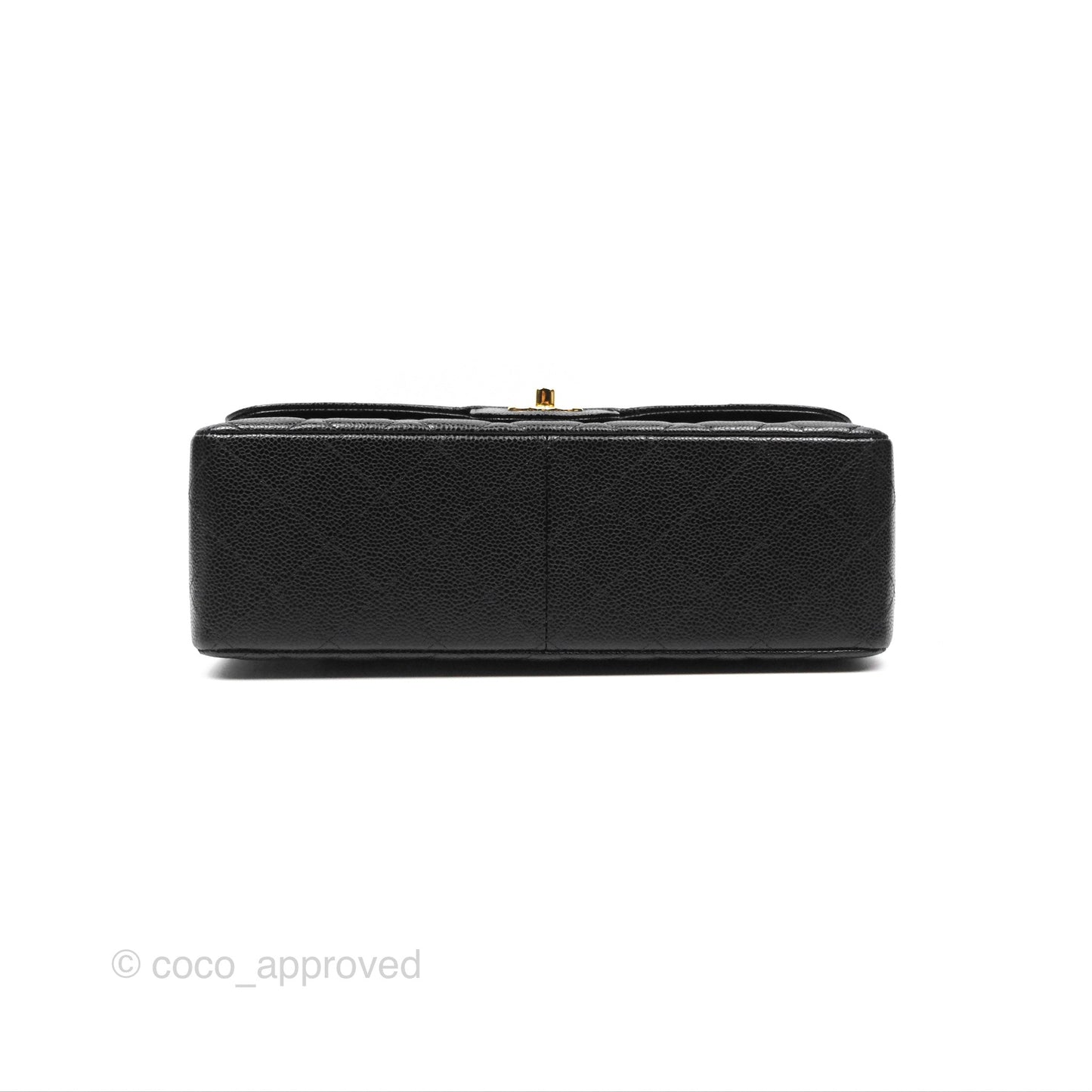 Chanel Jumbo Double Flap Black Caviar Gold Hardware⁣⁣