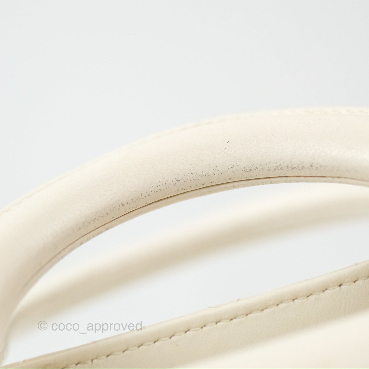 Christian Dior My ABCDior Lady Dior White Cannage Lambskin Gold Hardware
