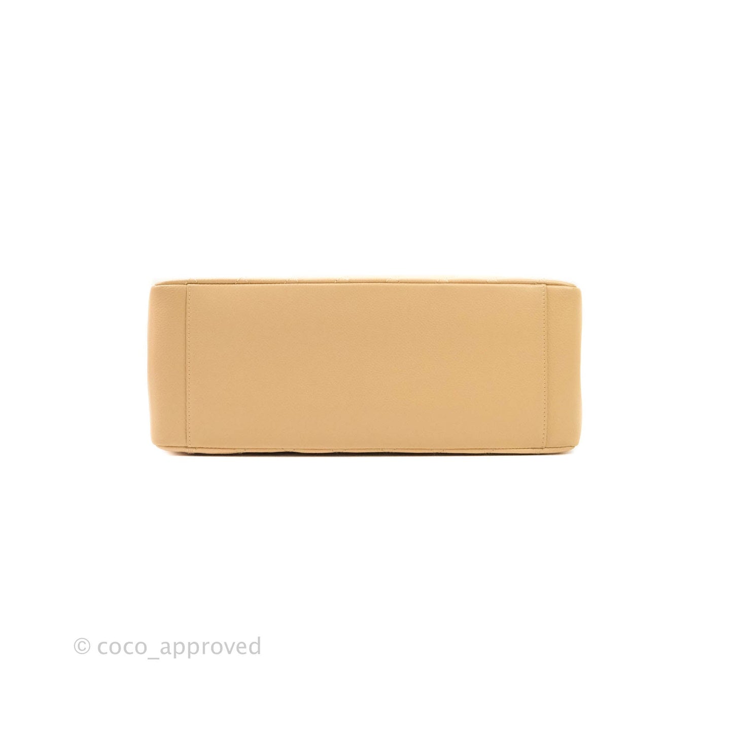 Chanel GST Beige Caviar Silver Hardware