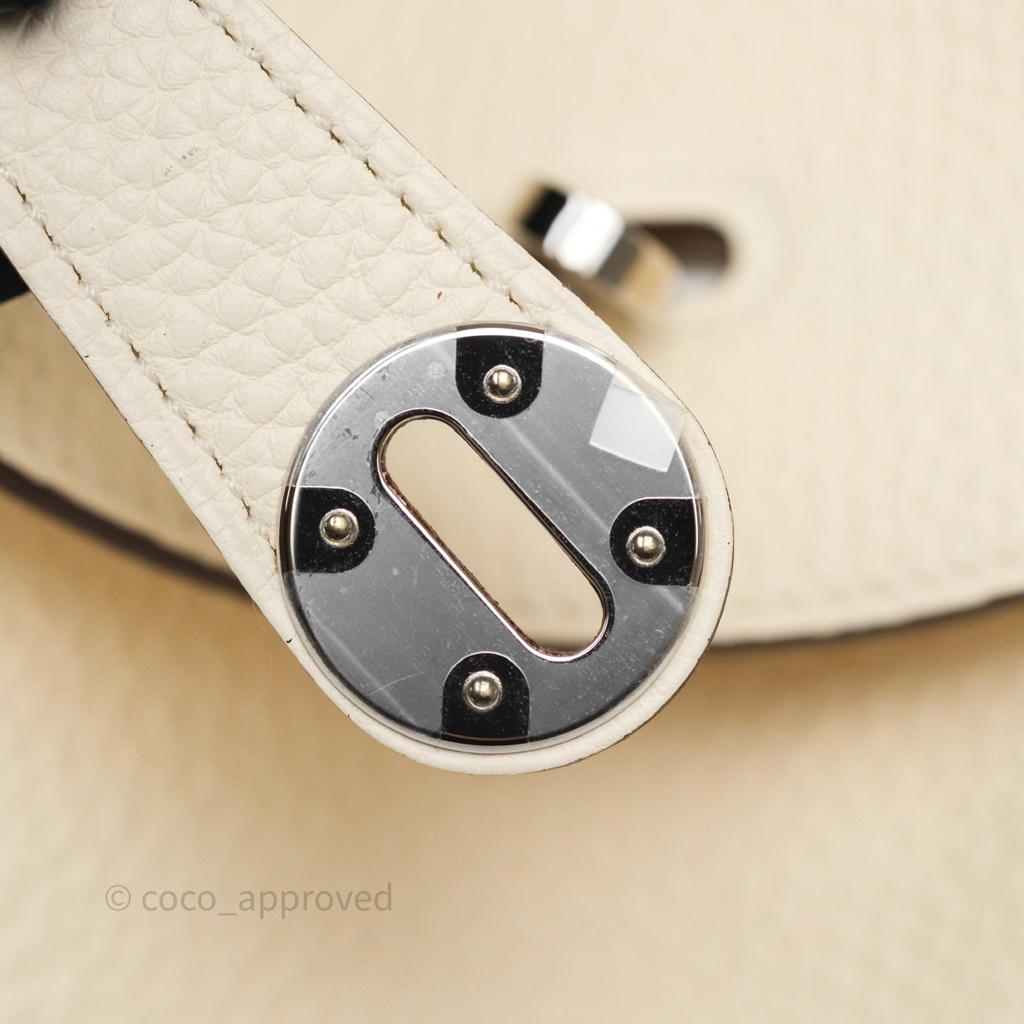 Hermès Lindy 30 Nata I2 Clemence Palladium Hardware