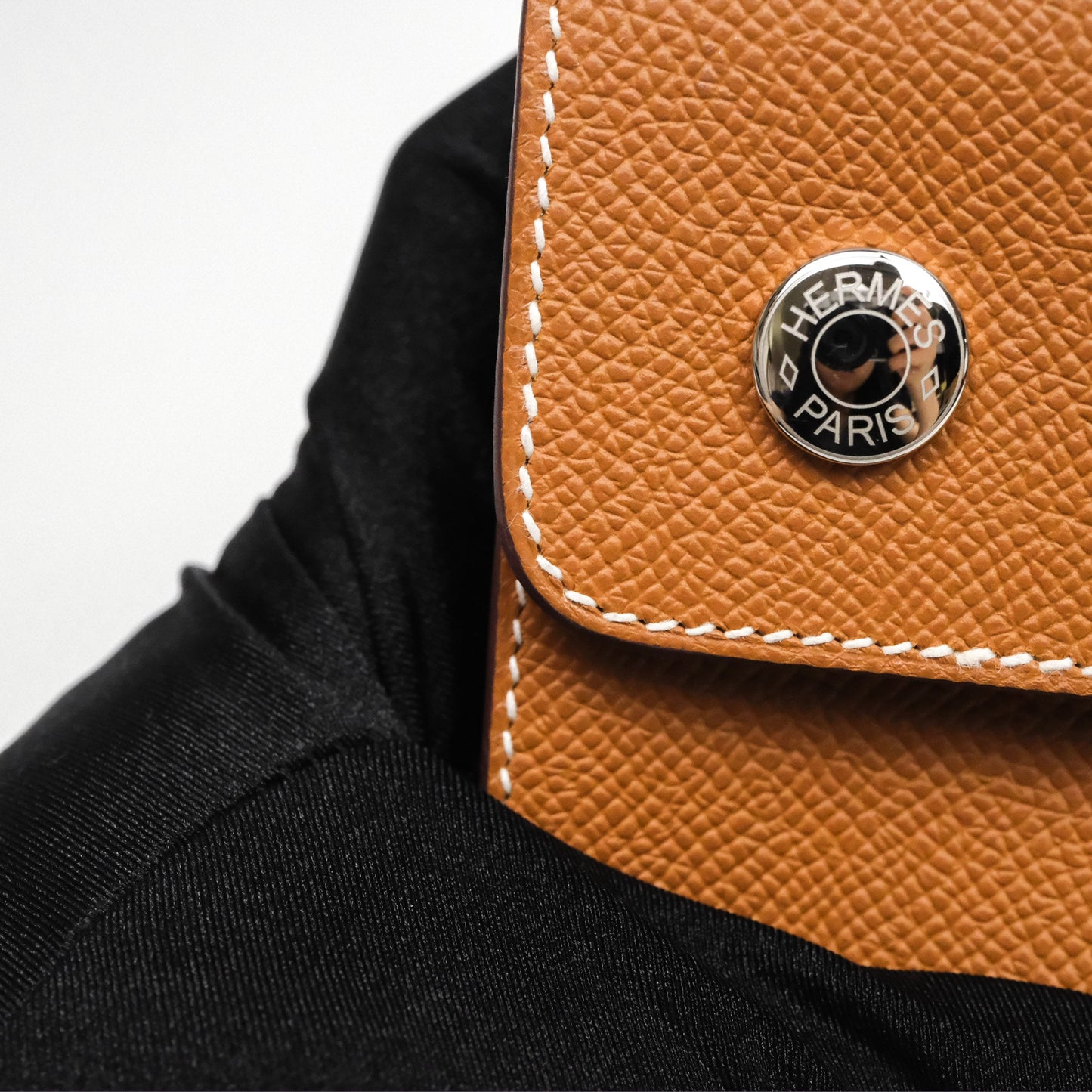 Hermès Hermesnap Wallet Epsom Gold 37 Palladium Hardware