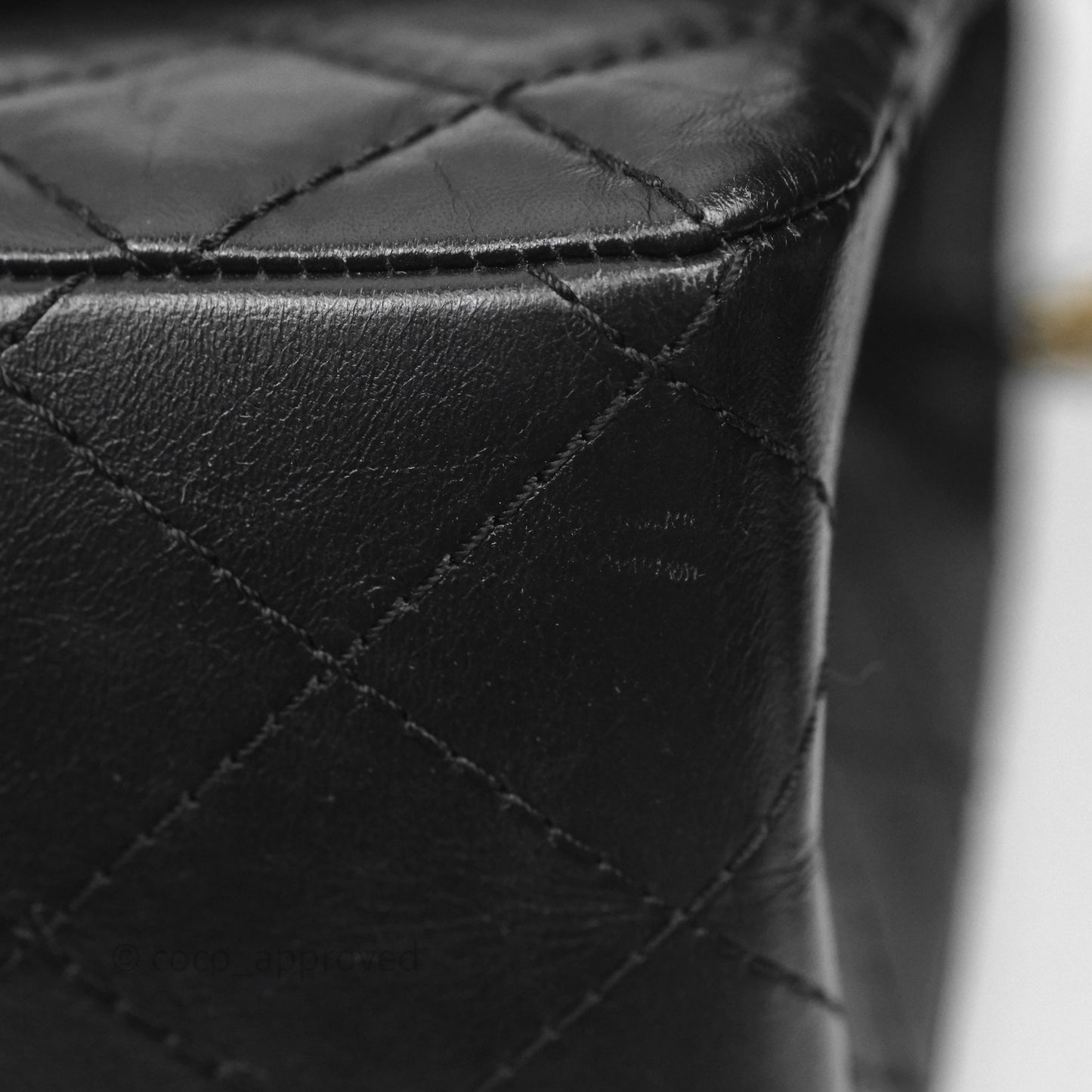 Chanel Quilted Reissue 226 Aged Calfskin Black Gold Hardware