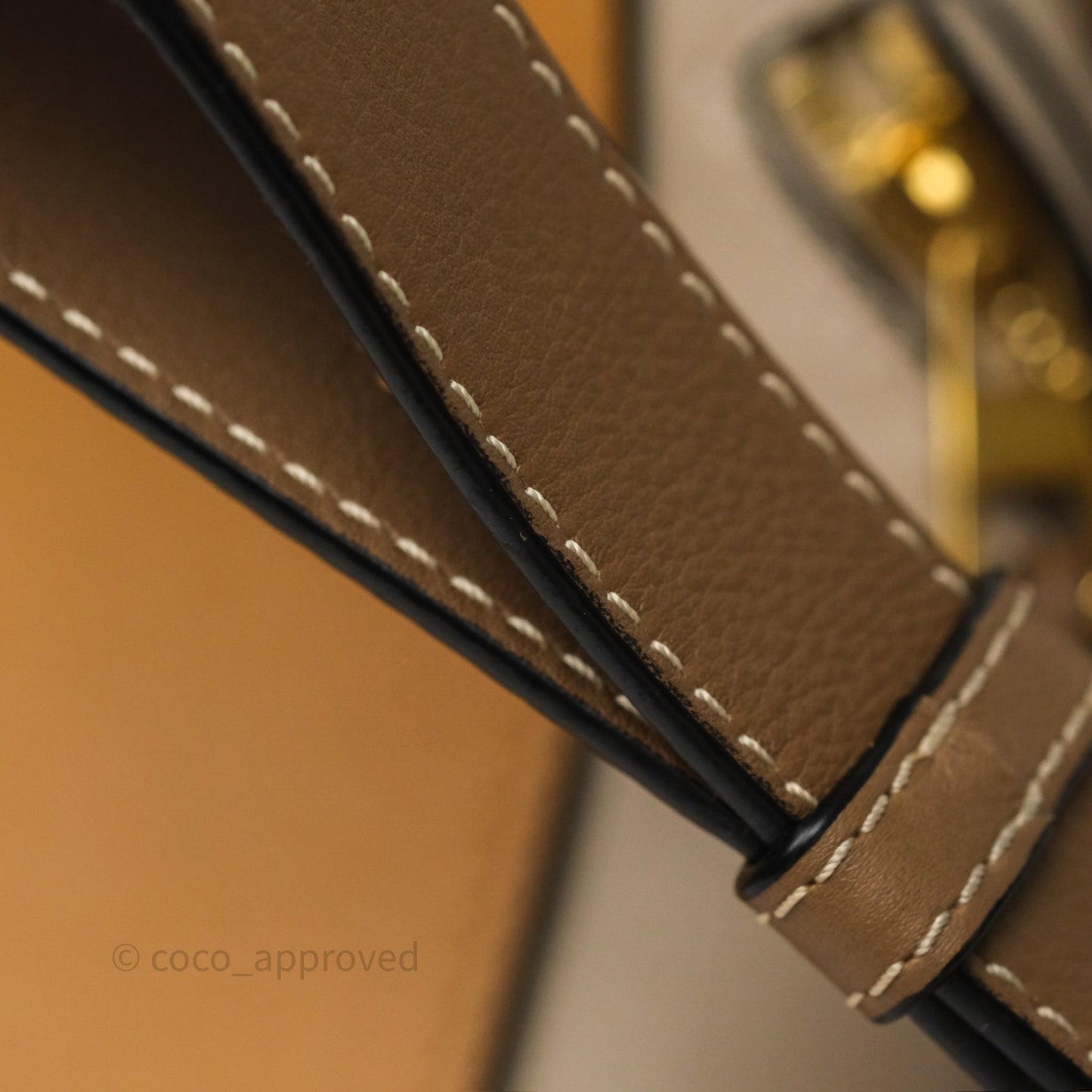 Loewe Small Hammock Shoulder Bag Tan Taupe