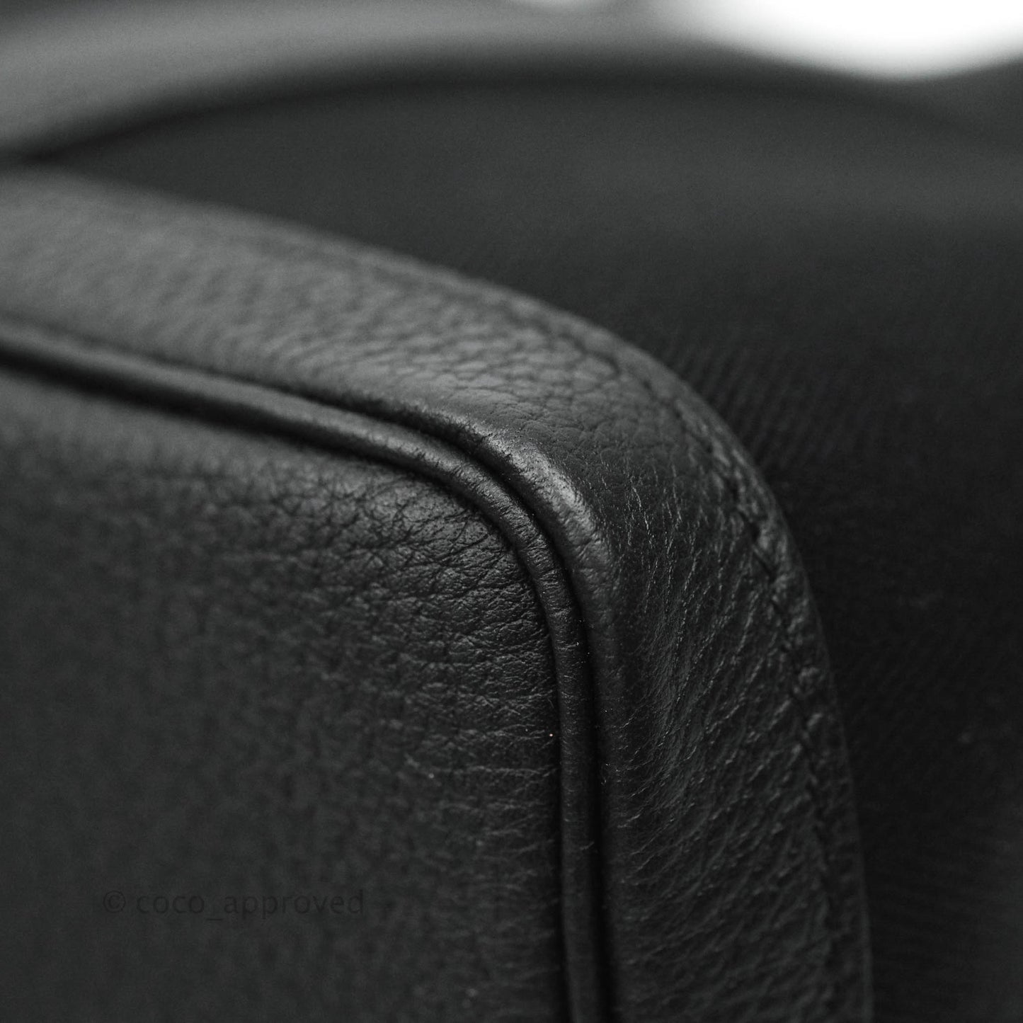 Hermès Garden Party 30 Canvas Black