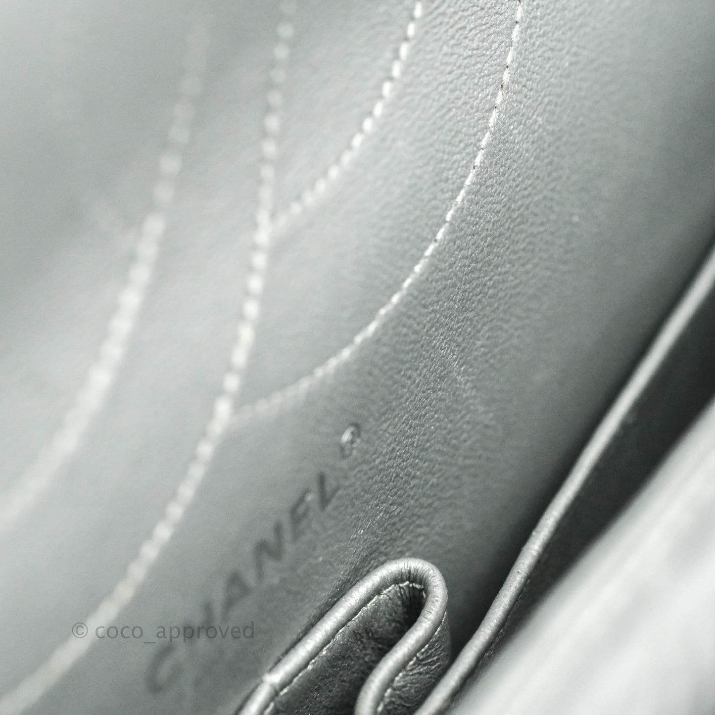 Chanel Reissue 227 Quilted Aged Calfskin Silver Ruthenium Hardware
