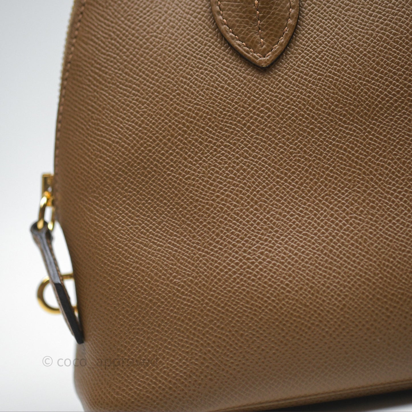 Hermès Bolide 25 Alezan 3G Epsom Gold Hardware
