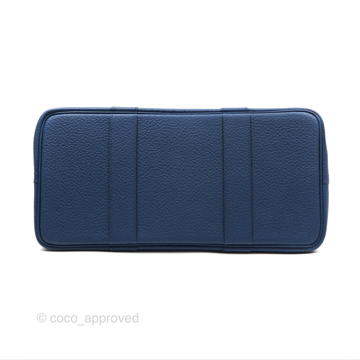 Hermès Garden Pouch 36 Bleu Saphir/ Bordeaux/ Bleu Marine
