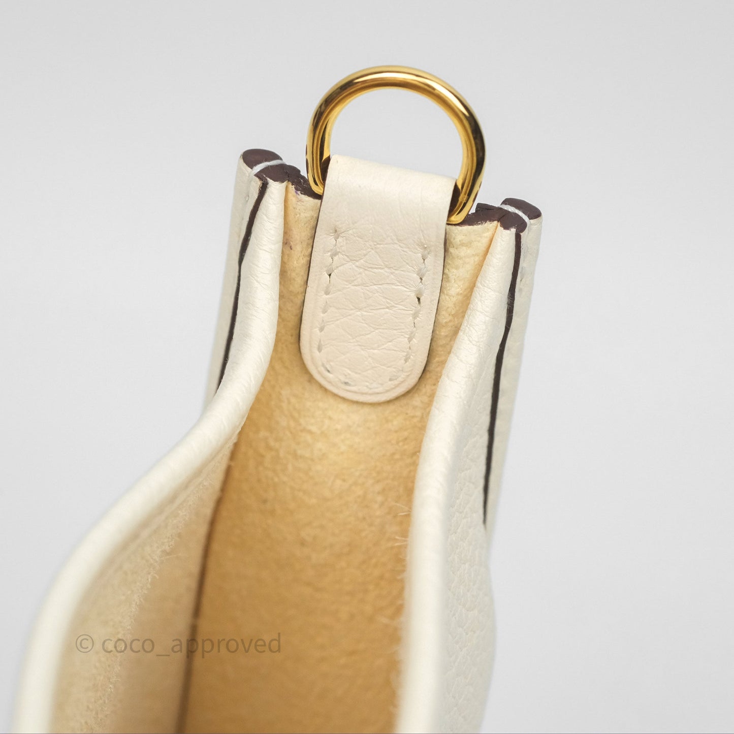 Hermès Mini Evelyne 16 Nata I2 Clemence Gold Hardware