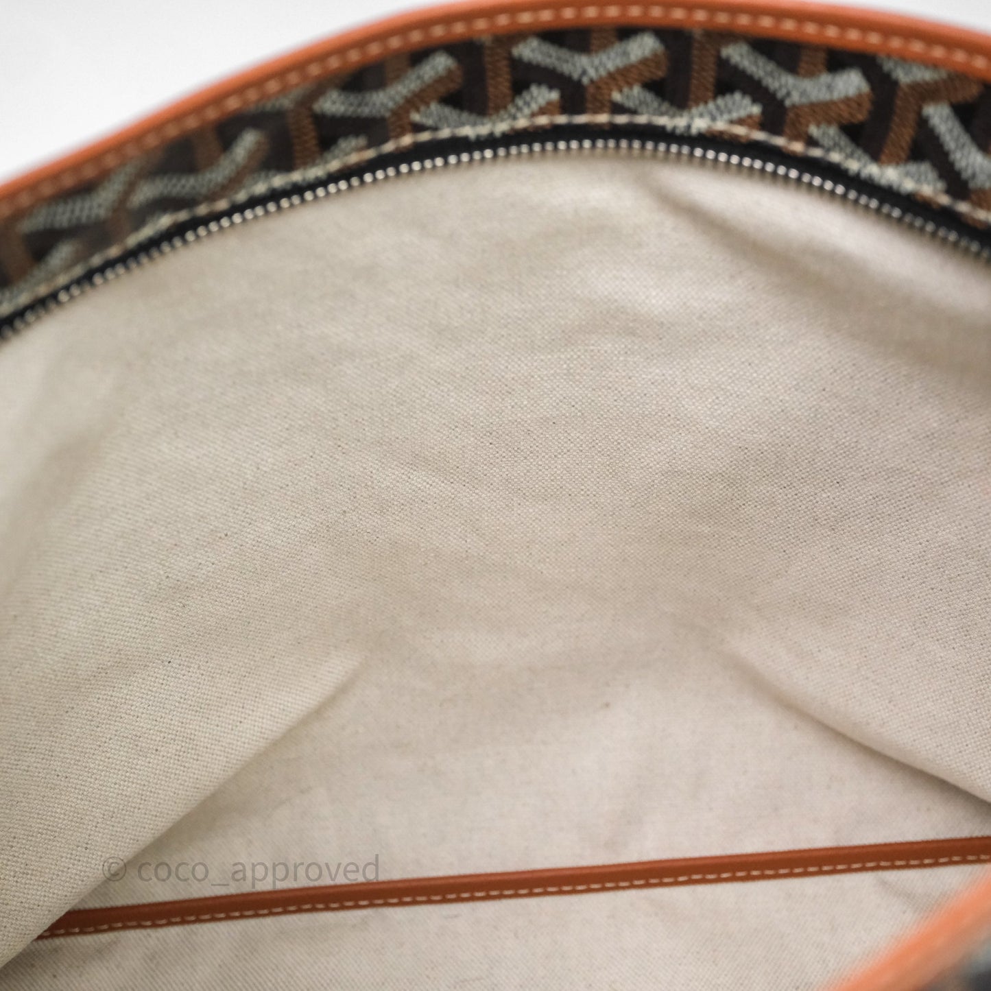 Goyard Bohème Hobo Bag Black & Tan