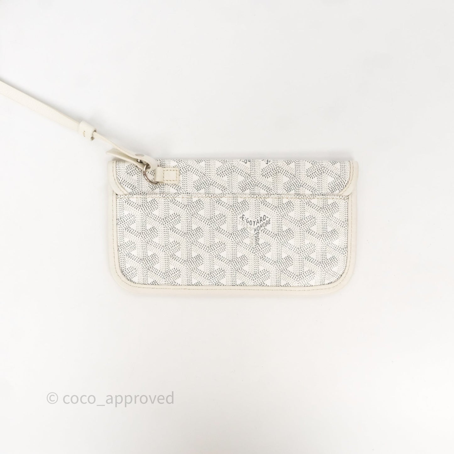 Goyard St Louis Tote PM White