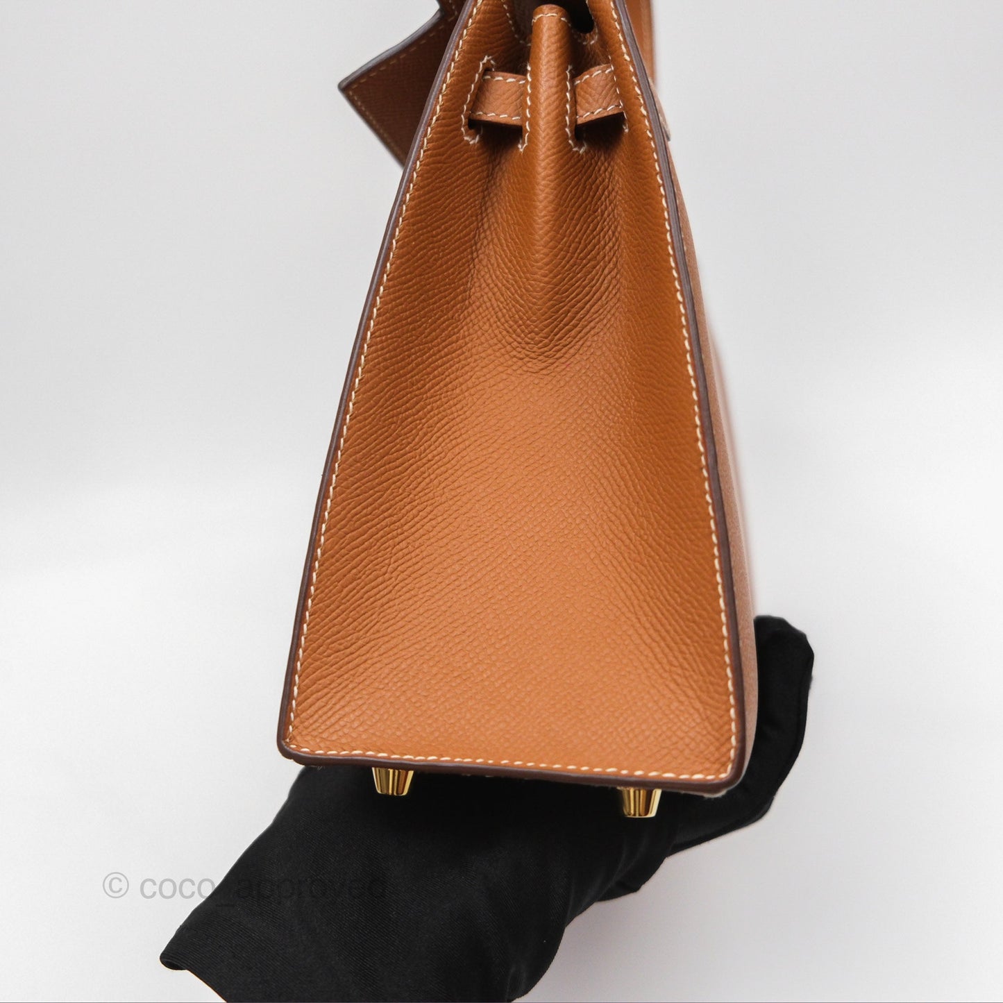 Hermès Kelly 25 Sellier Gold 37 Epsom Gold Hardware