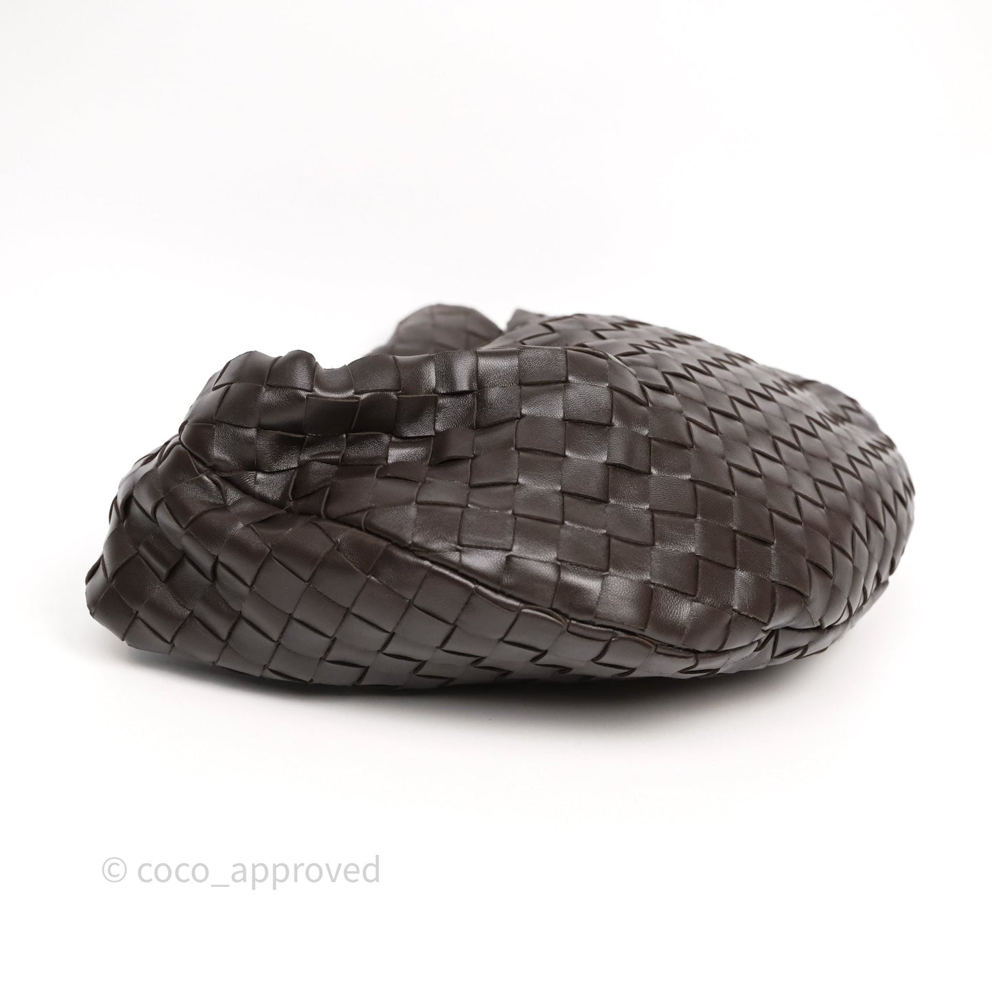 Bottega Veneta Teen Jodie Brown Intrecciato Lambskin