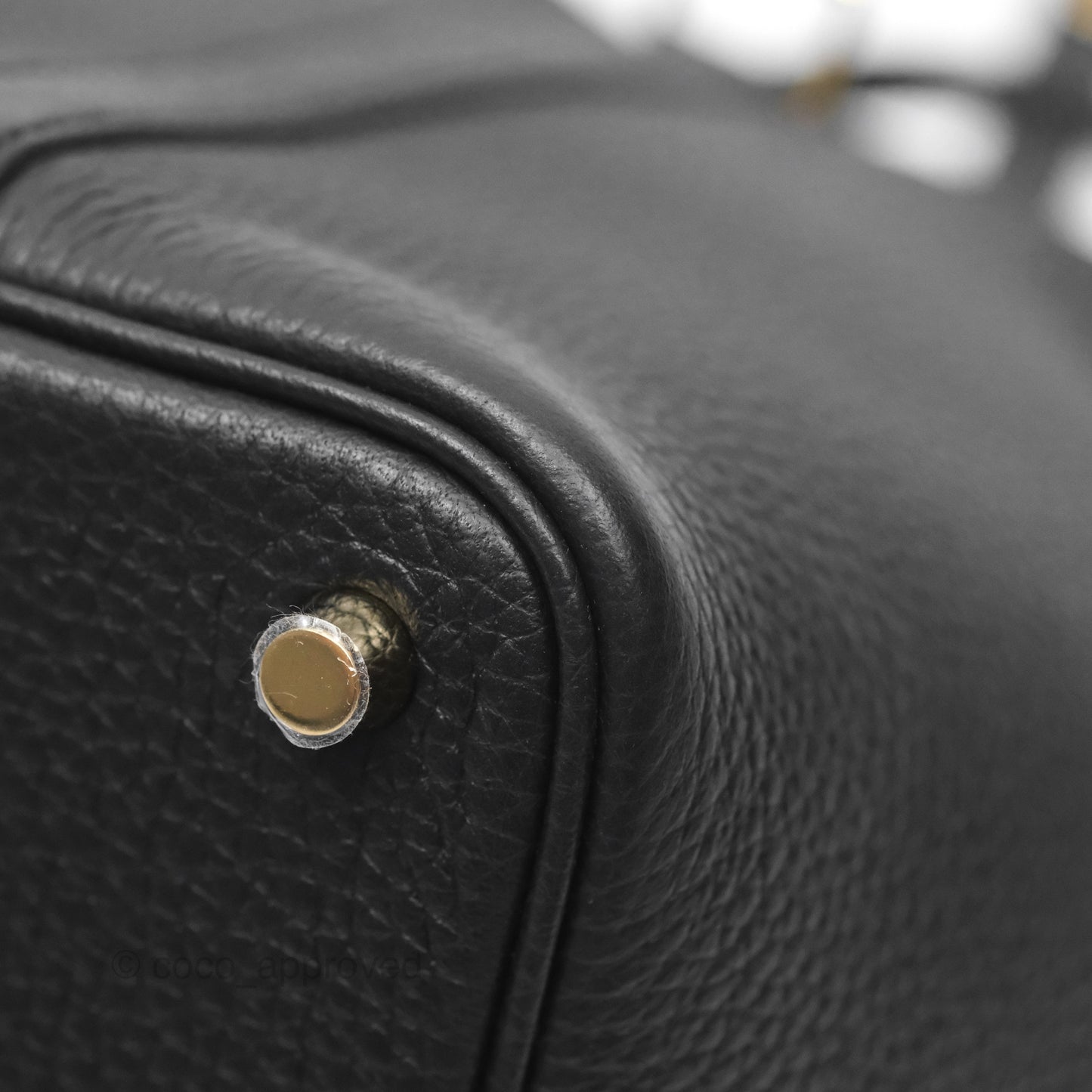 Hermès Picotin Lock 18 Noir 89 Taurillon Clemence Gold Hardware