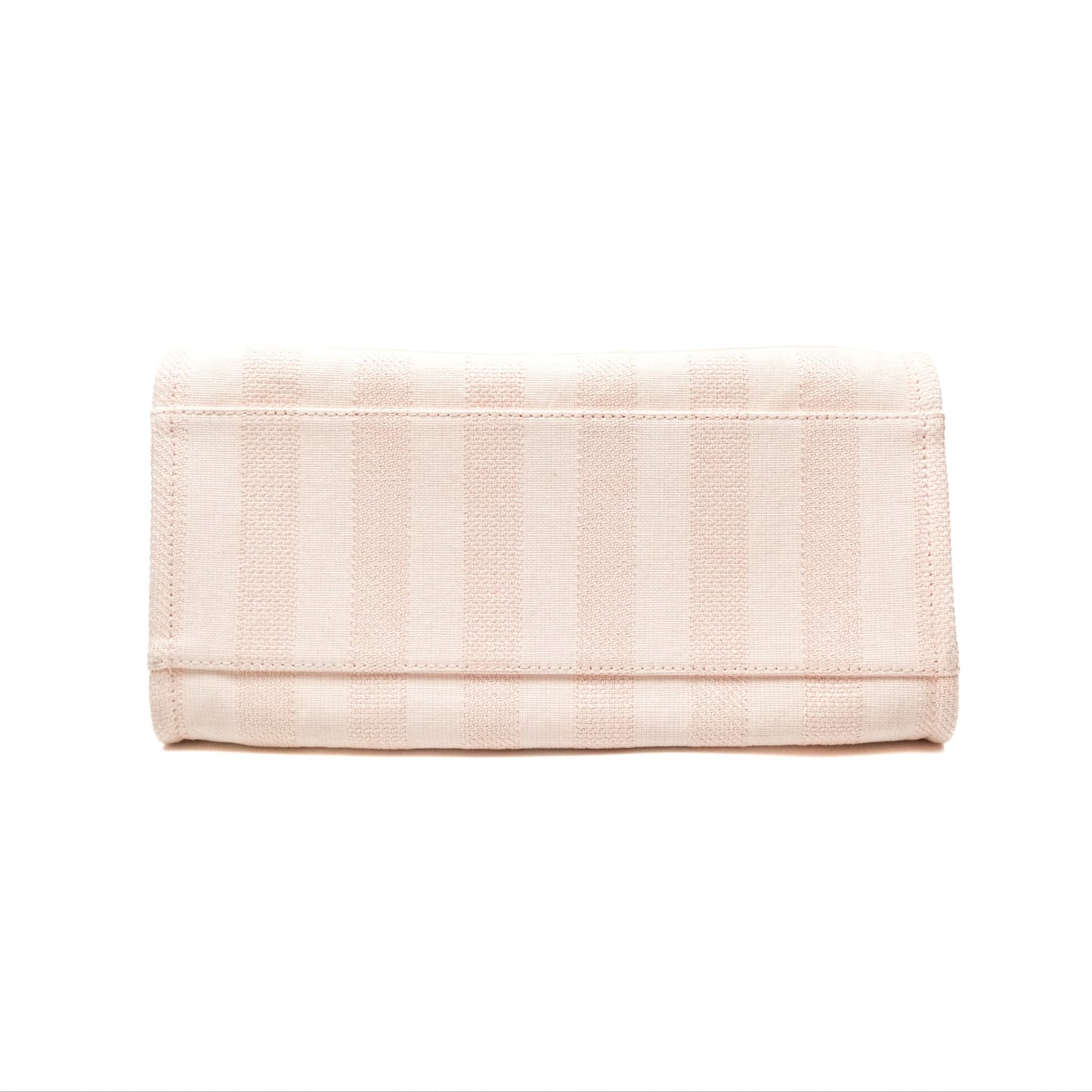 Chanel Canvas Large Deauville Tote Light Pink Stripe