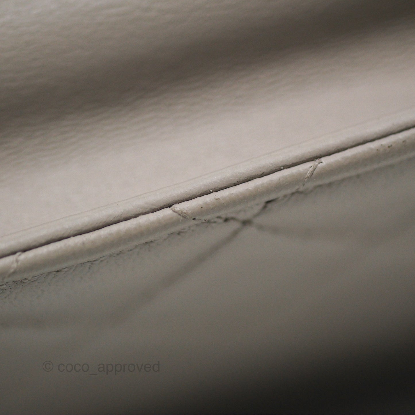 Chanel Trendy CC WOC Quilted Grey Lambskin Gold Hardware