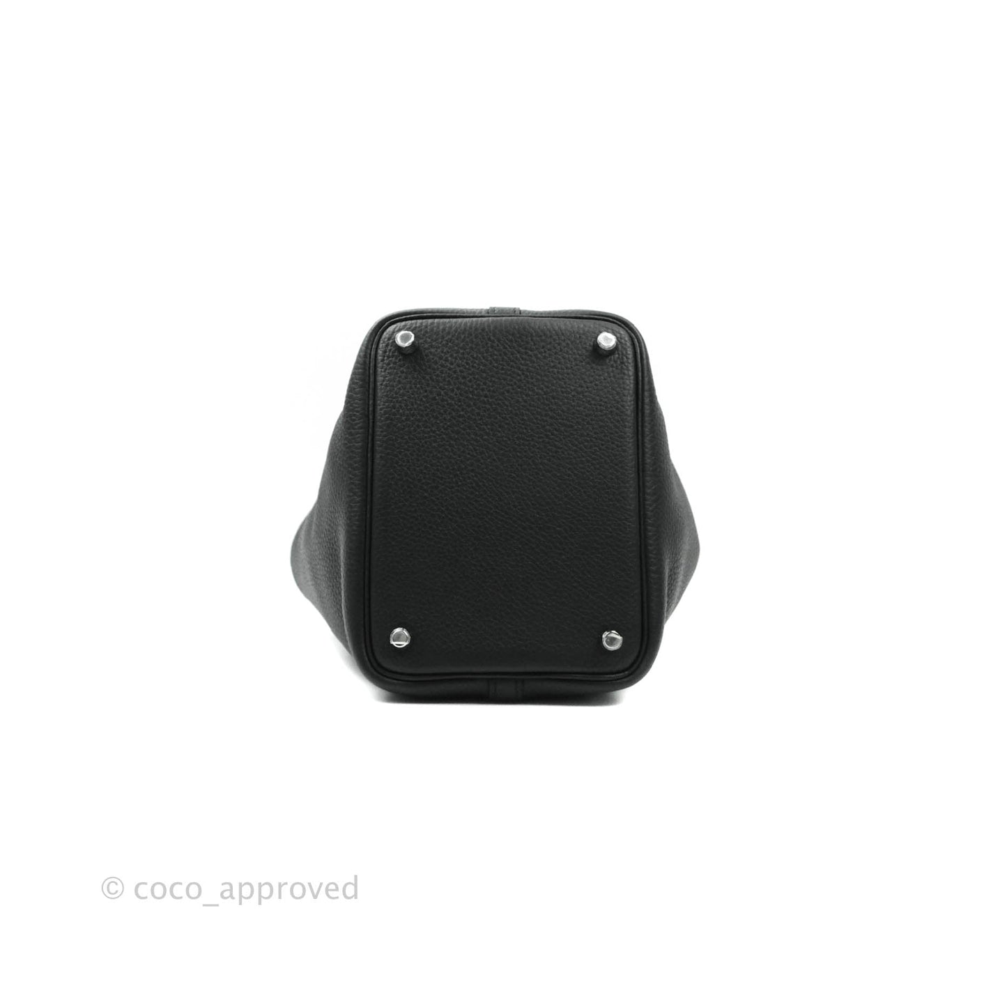 Hermès Taurillon Clemence Picotin Lock 18 PM Black Palladium Hardware