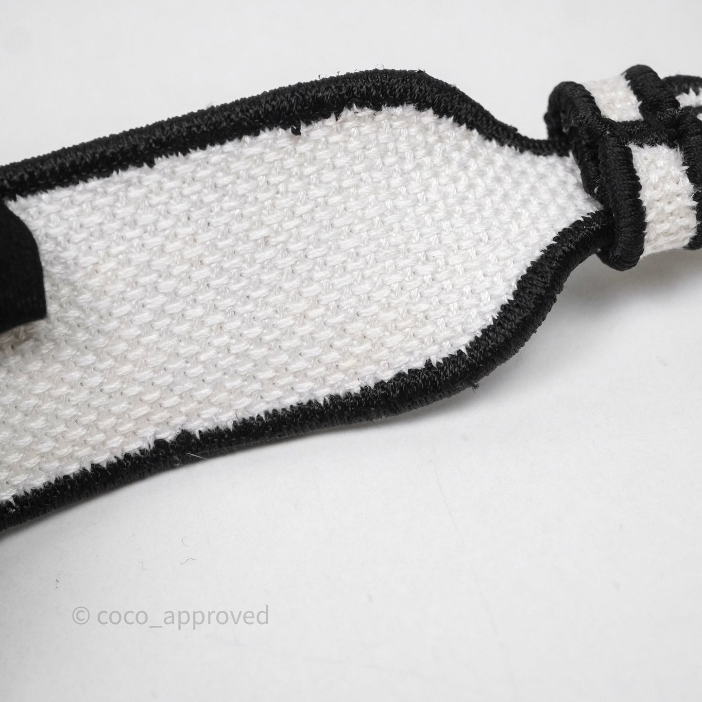 Christian Dior Mini Lady D-Lite Bag Black White Houndstooth
