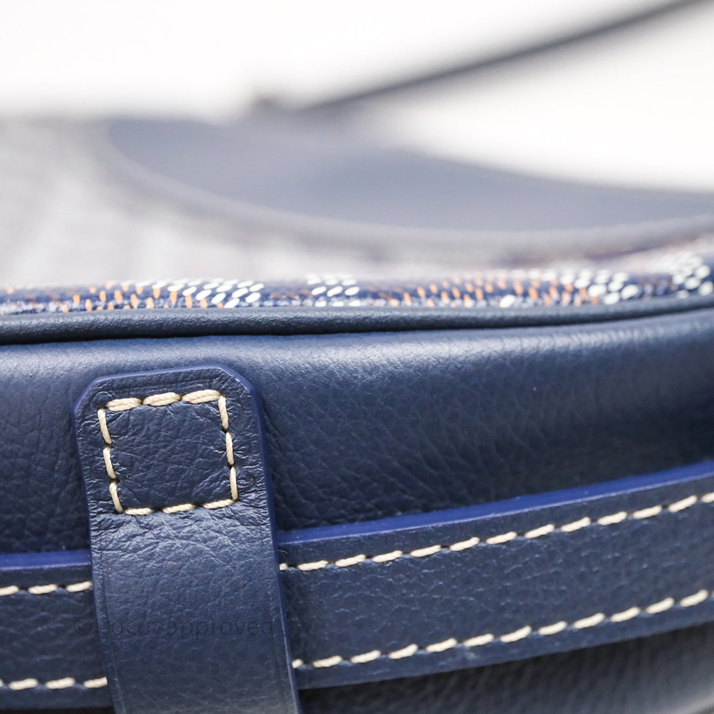 Goyard Hirondelle Bag Navy Blue