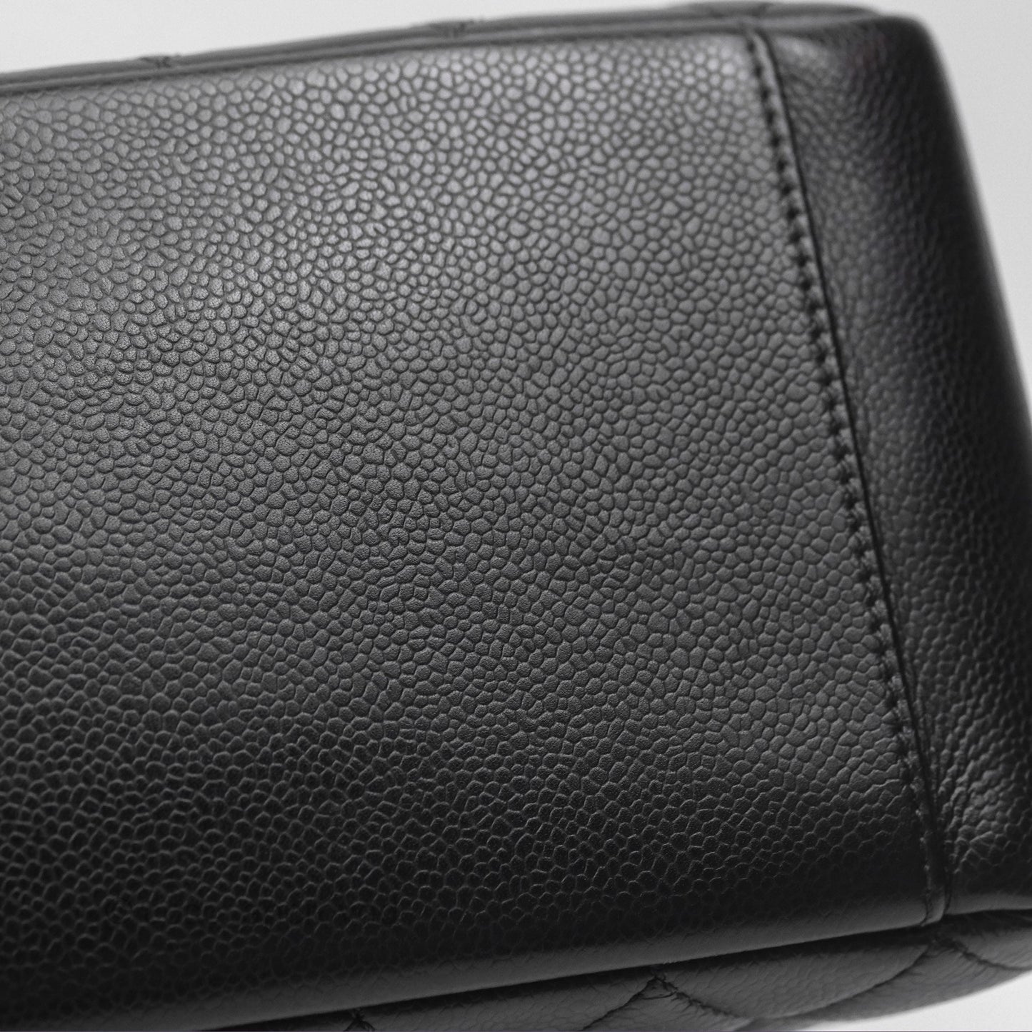 Chanel GST Black Caviar Gold Hardware