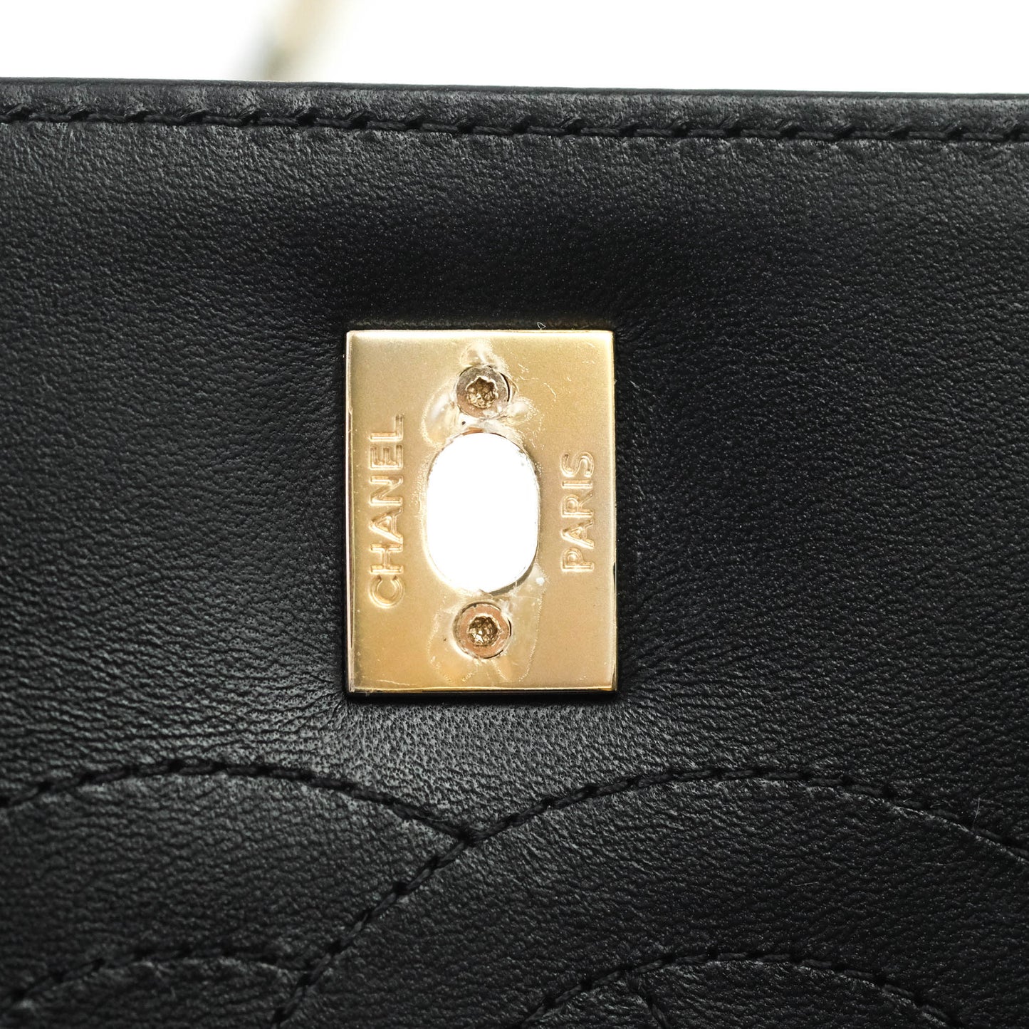 Chanel Trendy CC Small Black Lambskin Gold Hardware
