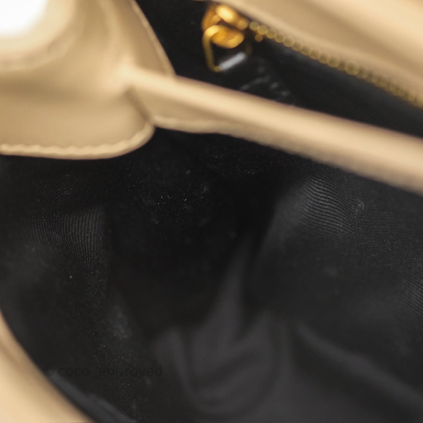 Saint Laurent Loulou Toy Shoulder Bag Beige