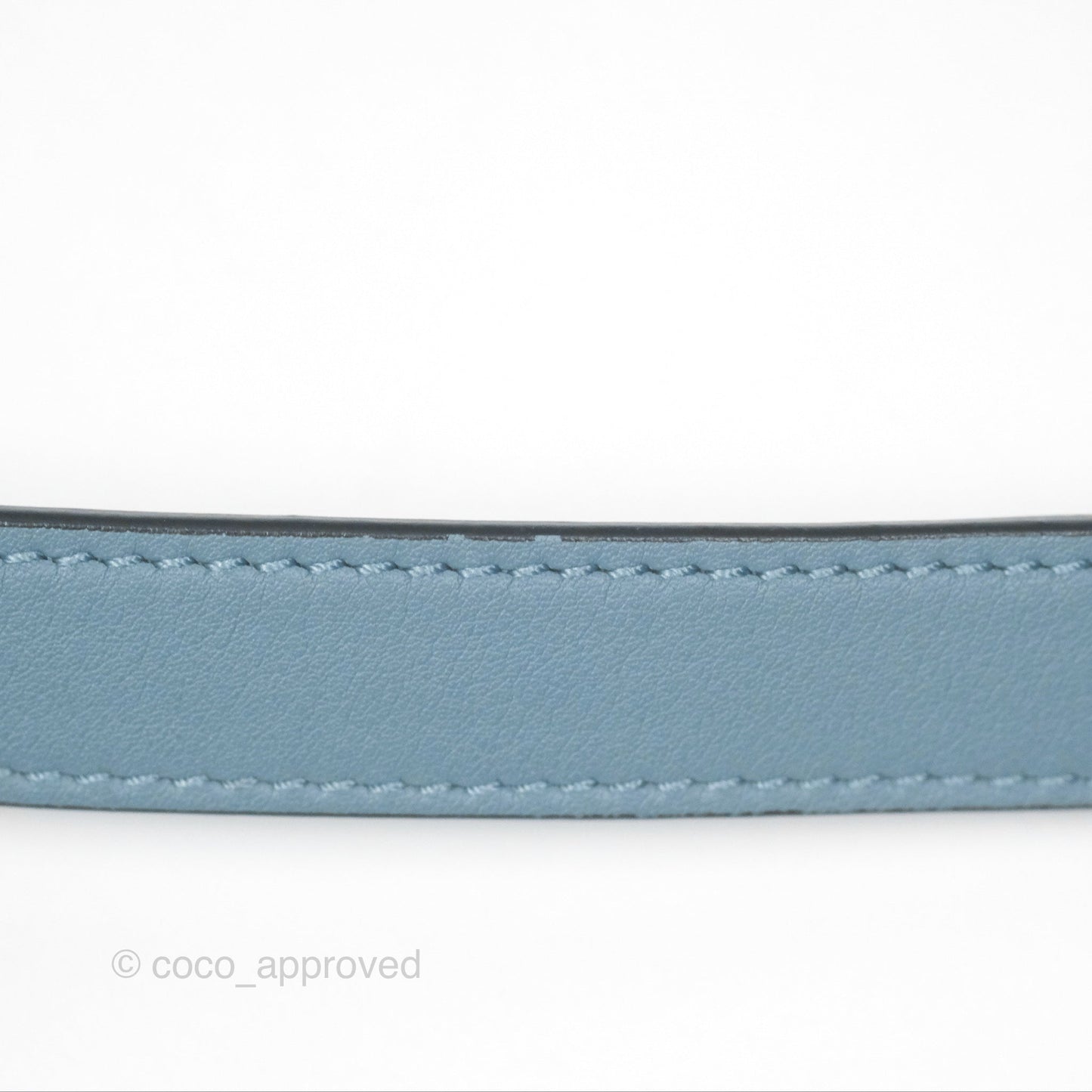 Loewe Small Puzzle Bag Stone Blue Calfskin