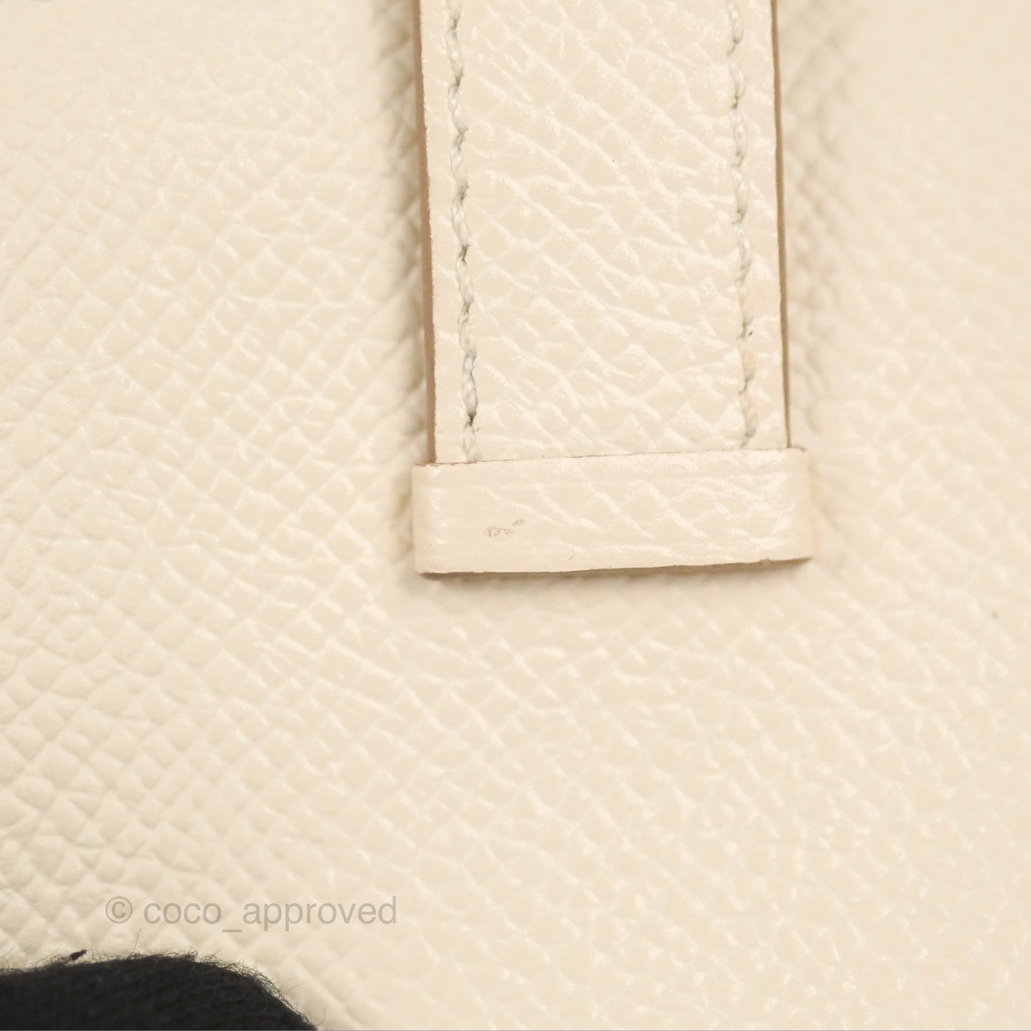 Hermès  Bearn Card Holder Nata Epsom Rose Gold Hardware