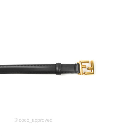 Fendi FF Logo Black Belt