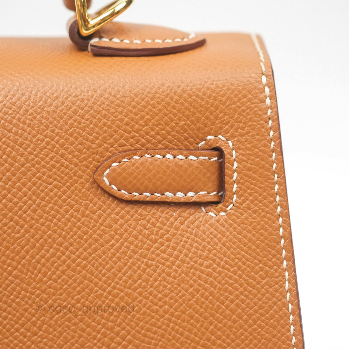 Hermès Kelly 25 Sellier Gold 37 Epsom Gold Hardware
