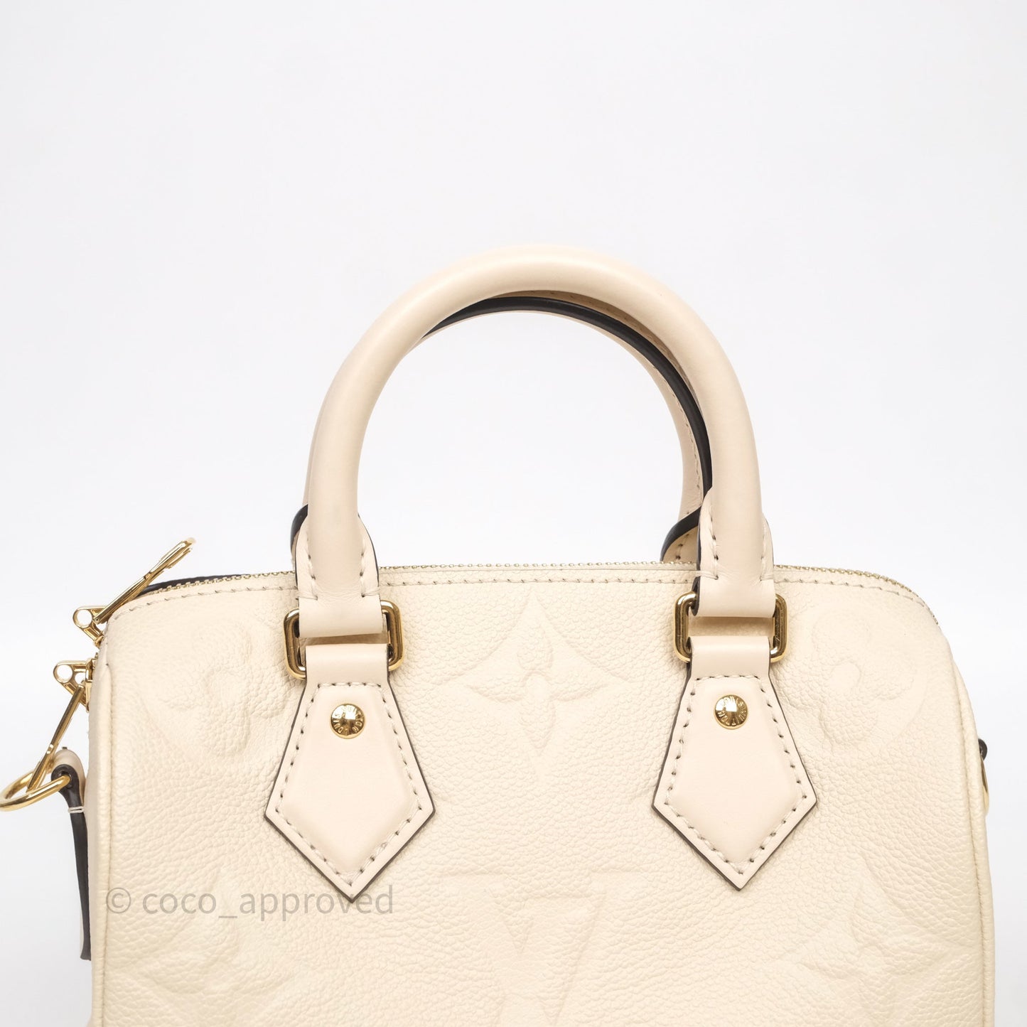 Louis Vuitton Speedy Bandoulière 20 Monogram Ivory