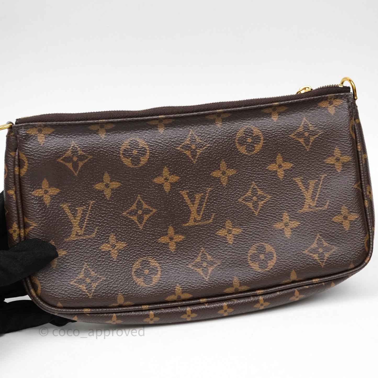 Louis Vuitton Multi Pochette Accessories Khaki Monogram Canvas