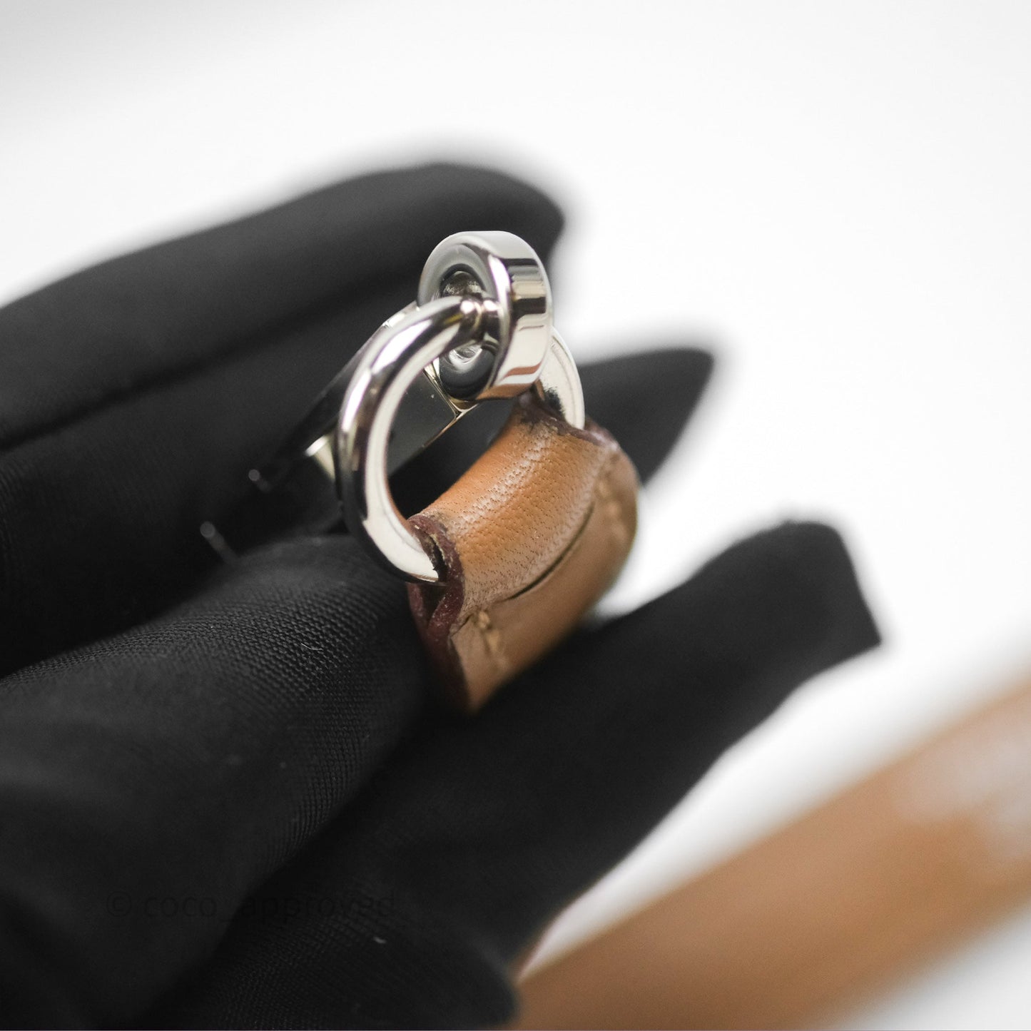 Hermès Kelly 35 Retourne Chai 0M Evercolor Palladium Hardware