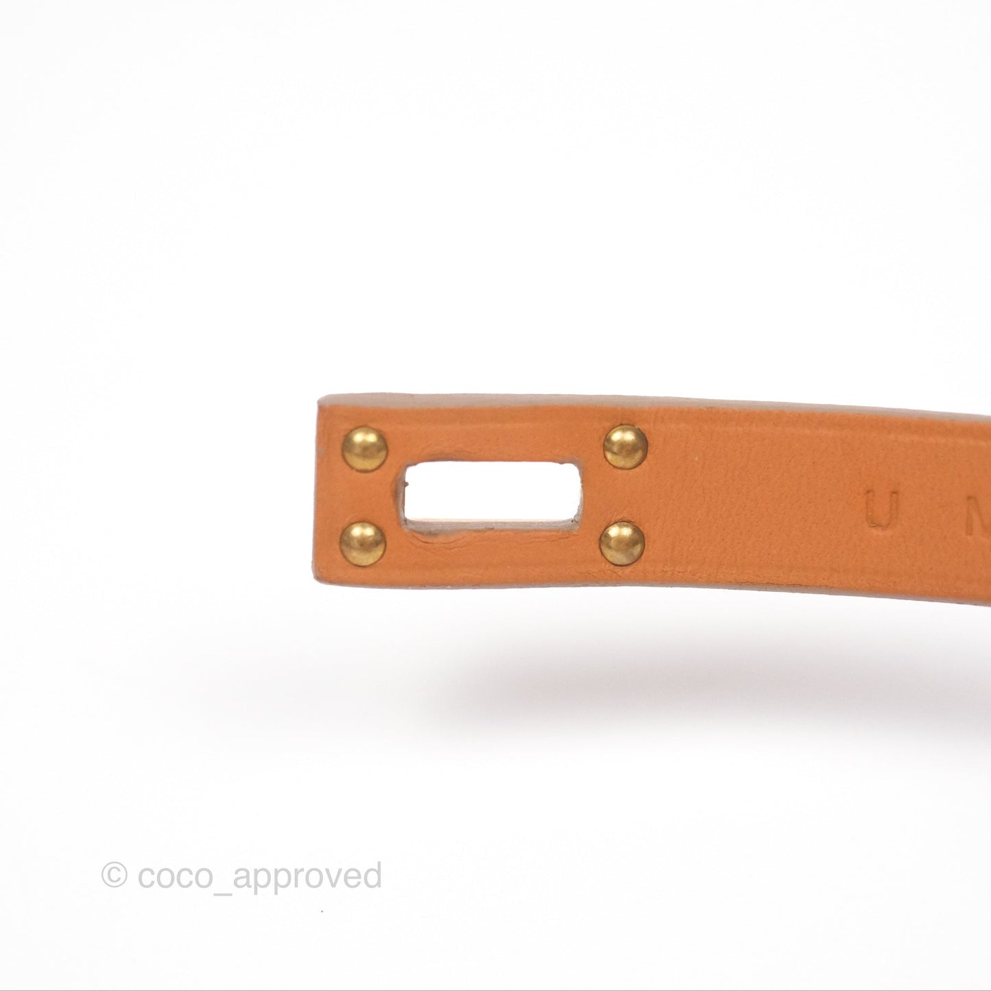 Hermès Kelly Double Tour Bracelet Rose Swift Gold Hardware