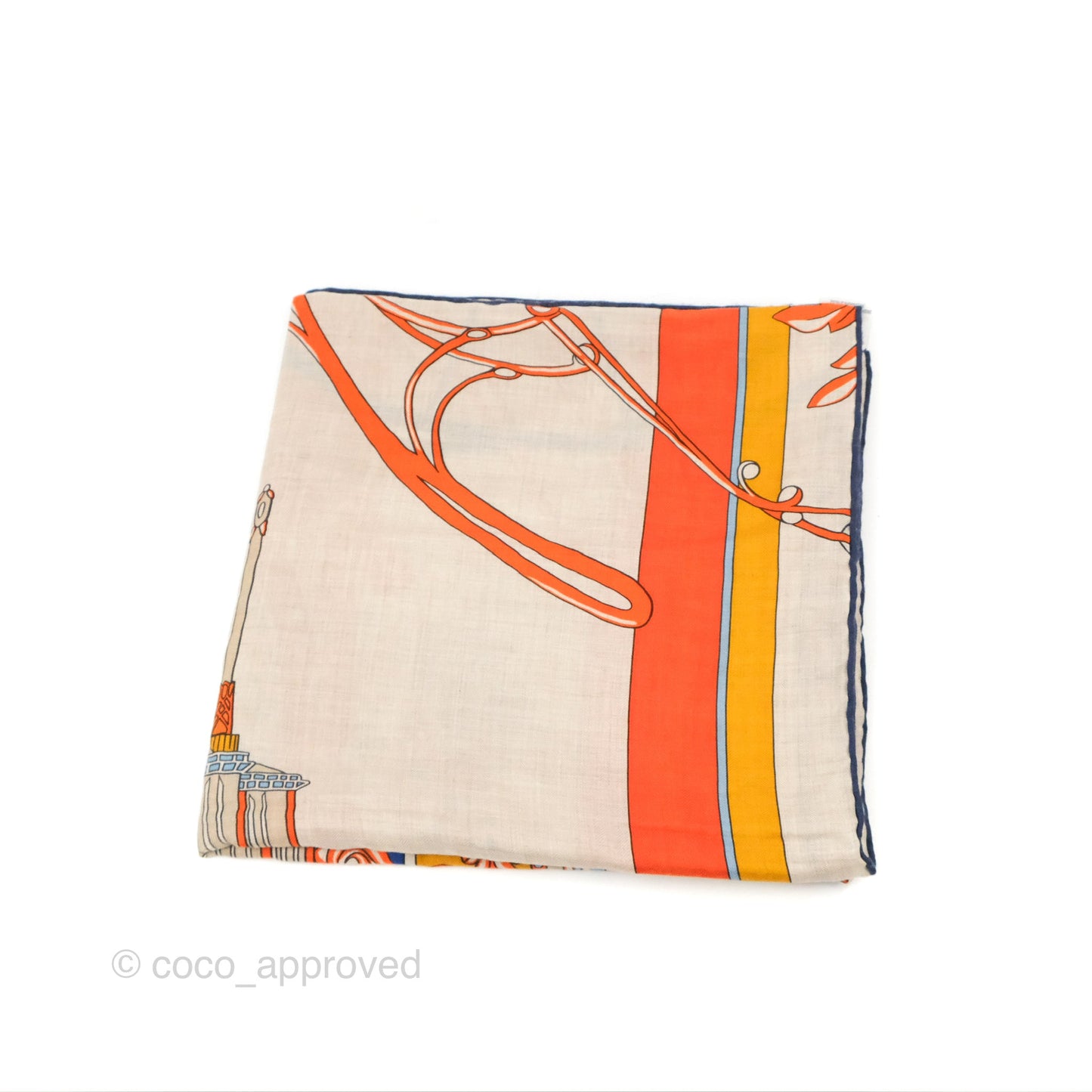 Hermes Scarf Shawl 140 Cashmere Silk