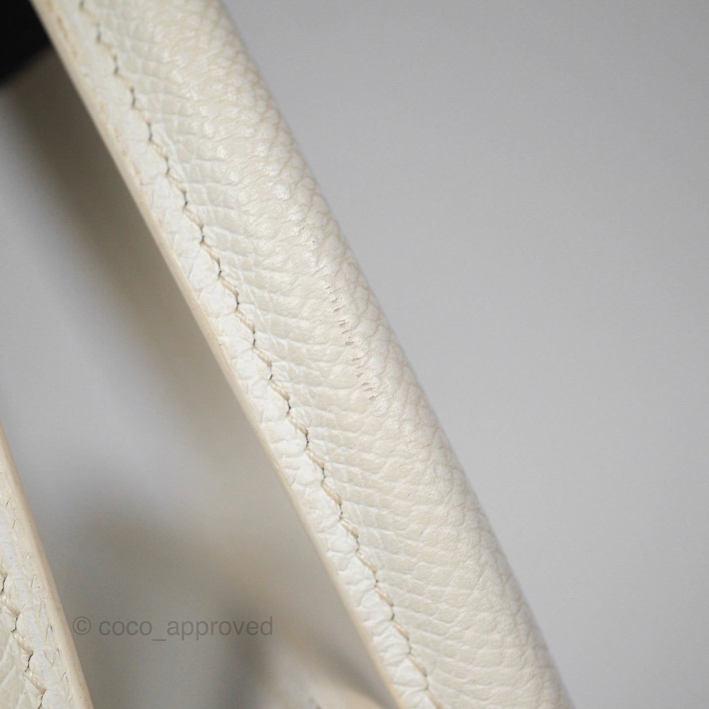 Hermès Birkin 30 Retourne White Epsom Palladium Hardware